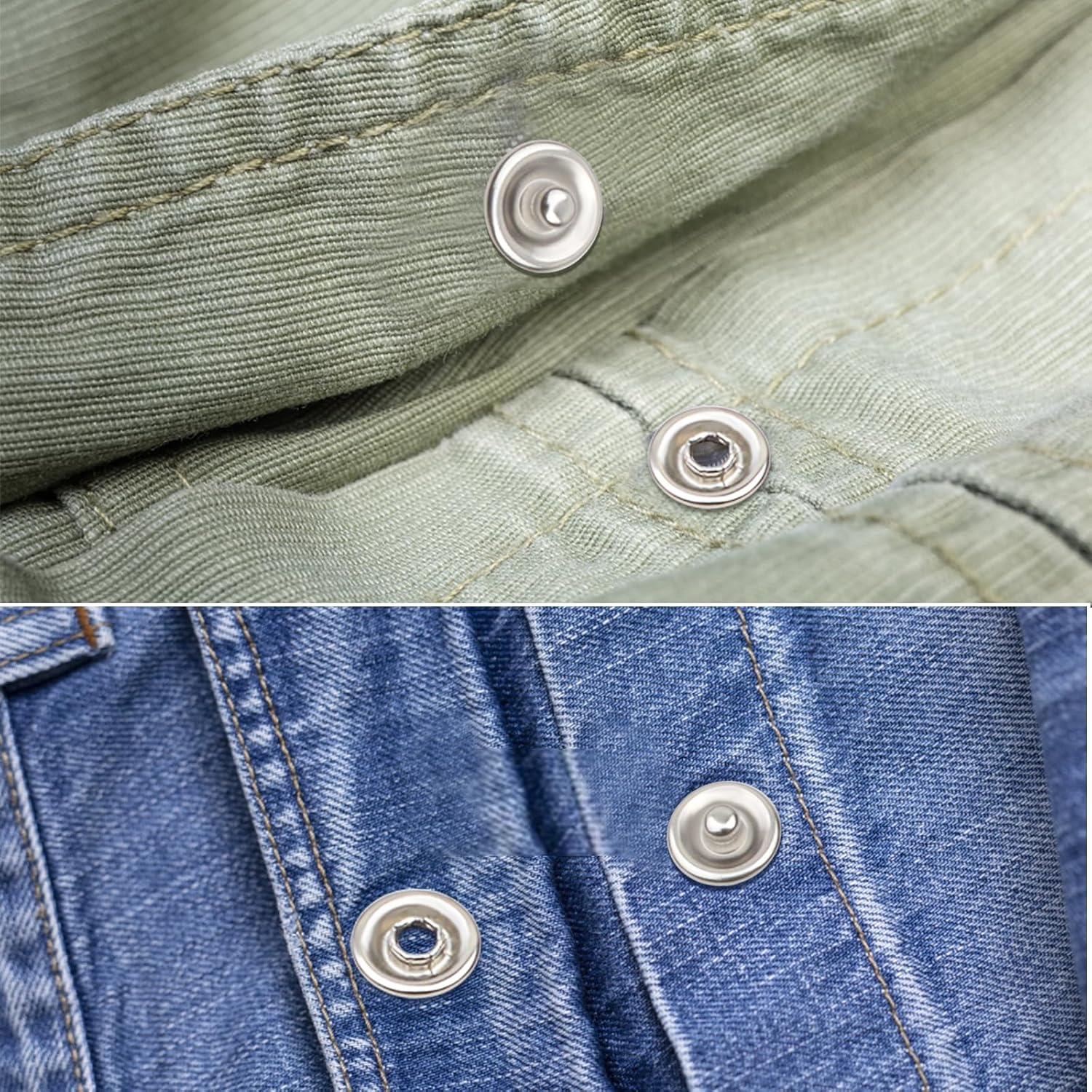 Kit de Broches de Presión SHBESHCD - 100 Juegos 9.5mm para Costura