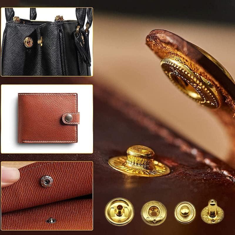 Kit de Botones a Presión CURTEK 360 Piezas 15mm 6 Colores