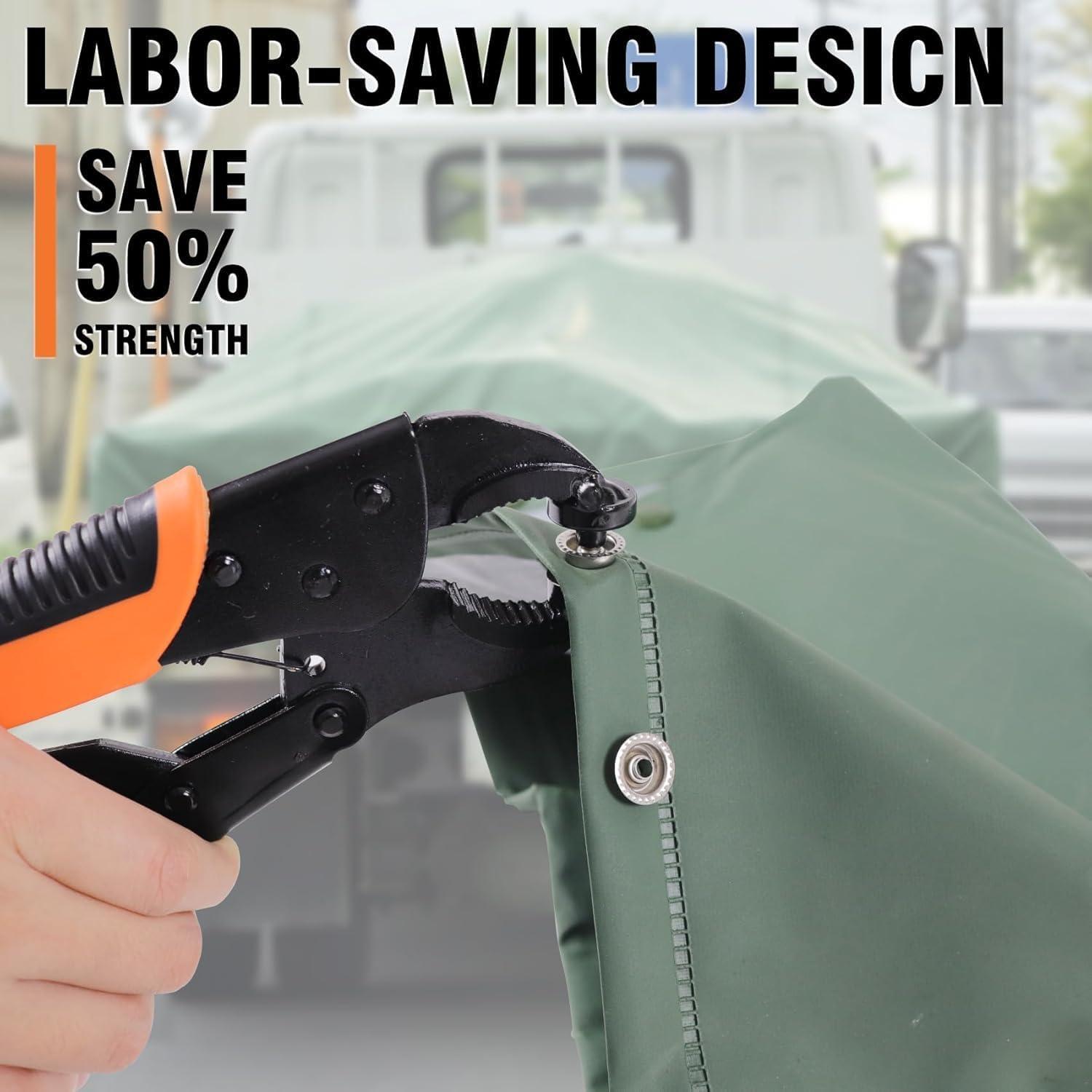 Kit de Herramienta para Botones a Presión SANJIAN 40 Piezas 15mm