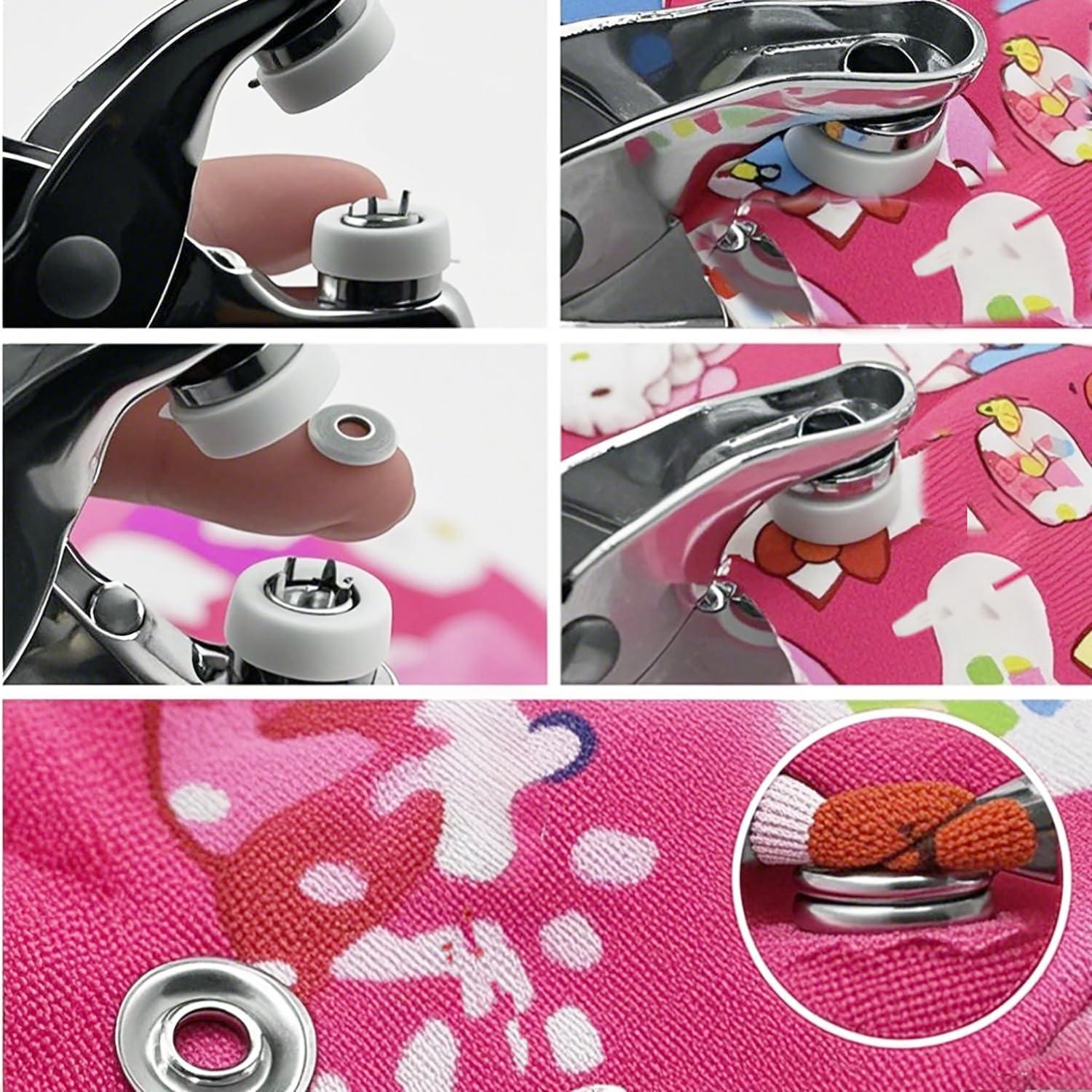 Kit de Broches a Presión ZQtyf - 100 Juegos de 9.5mm Metal