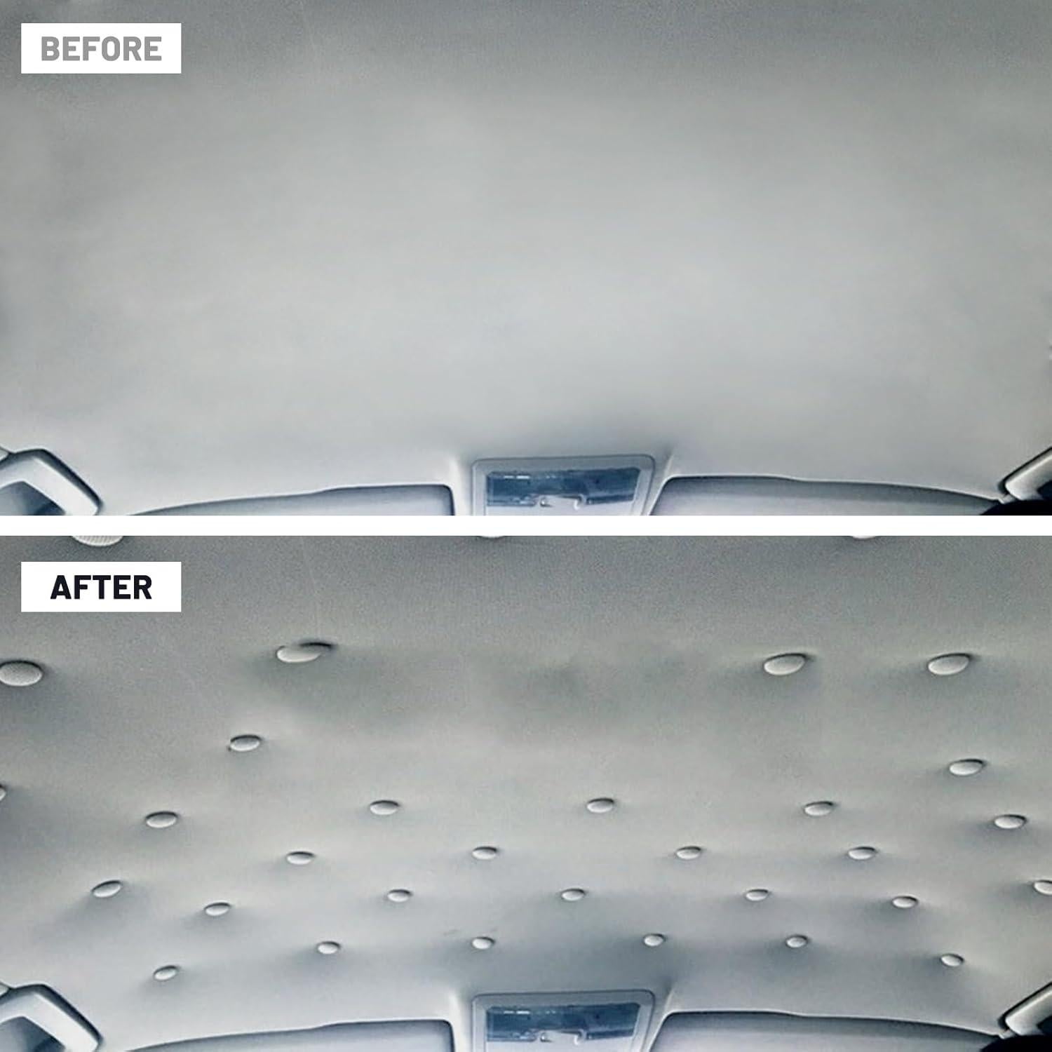 Kit de Reparación de Techo de Auto Griine 50 Piezas Cuadrícula Gris