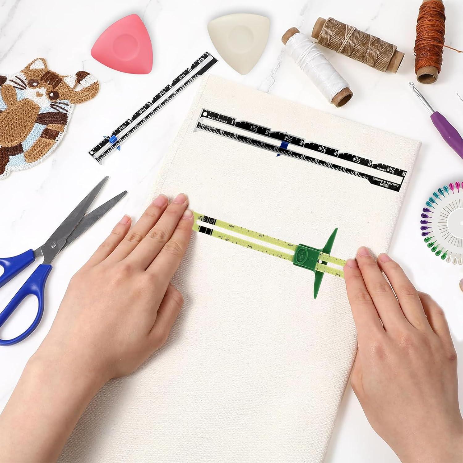 Juego de Herramientas de Medición 5-en-1 Belalasuyu para Costura