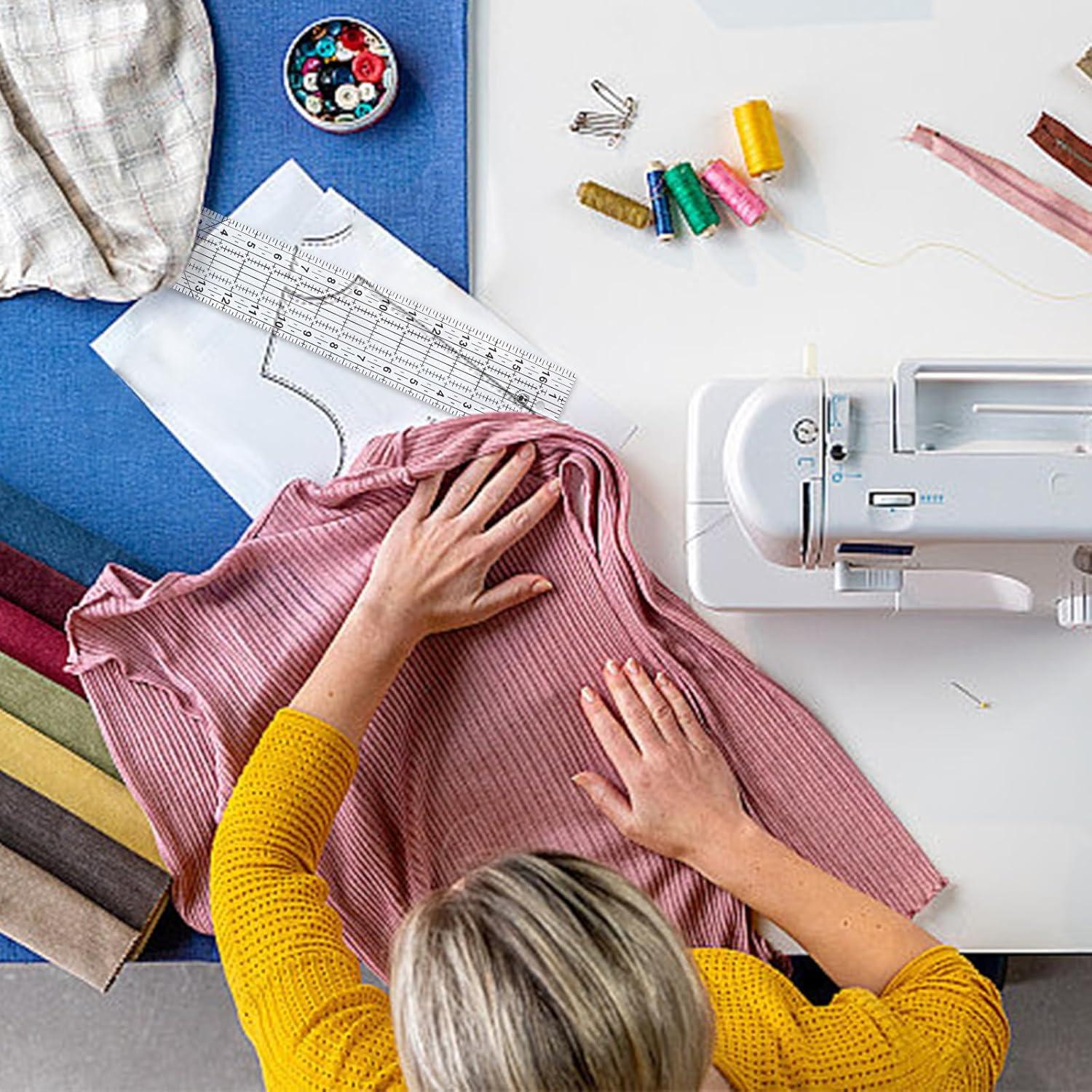 Regla de Costura Headley Tools 43.18 cm con Ángulo 45°