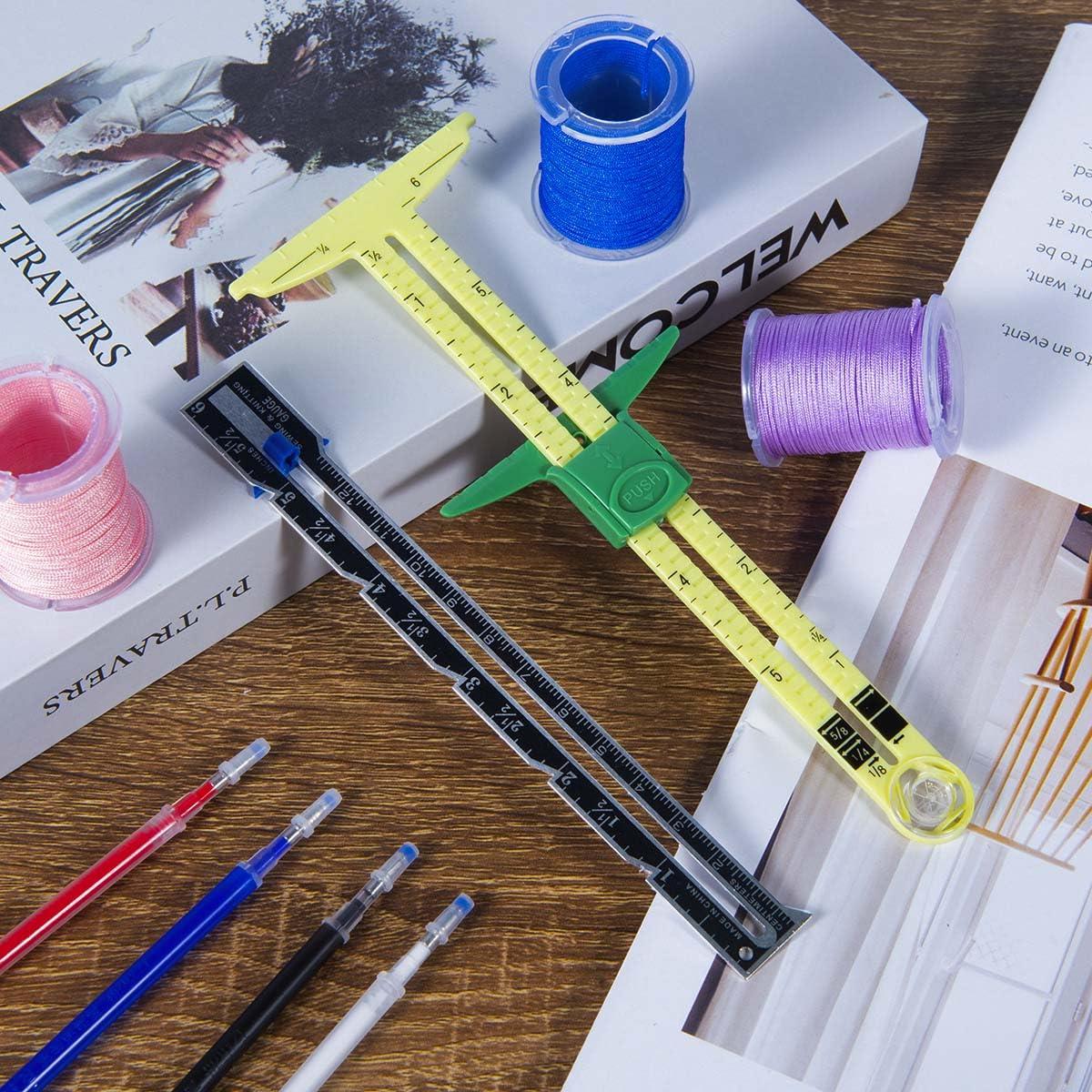 Regla de Medición de Costura 5-en-1 KISEER con 4 Marcadores