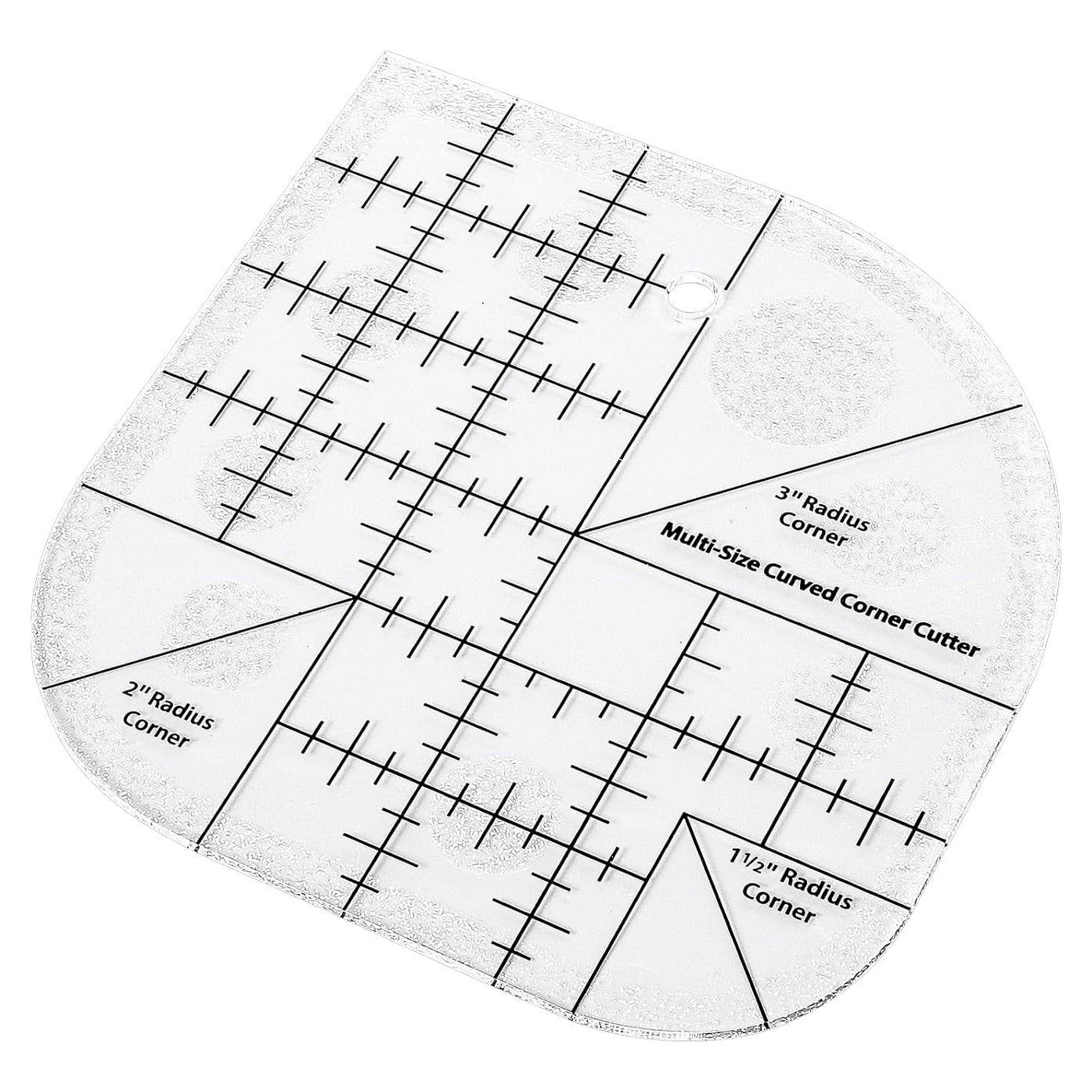 Regla de Corte Curva de Acrílico BOHUIZ 16cm para Costura