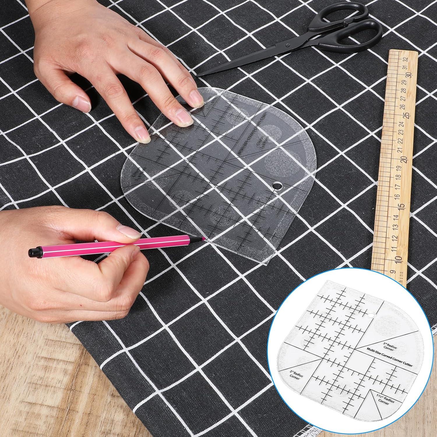 Regla de Corte Curva de Acrílico BOHUIZ 16cm para Costura