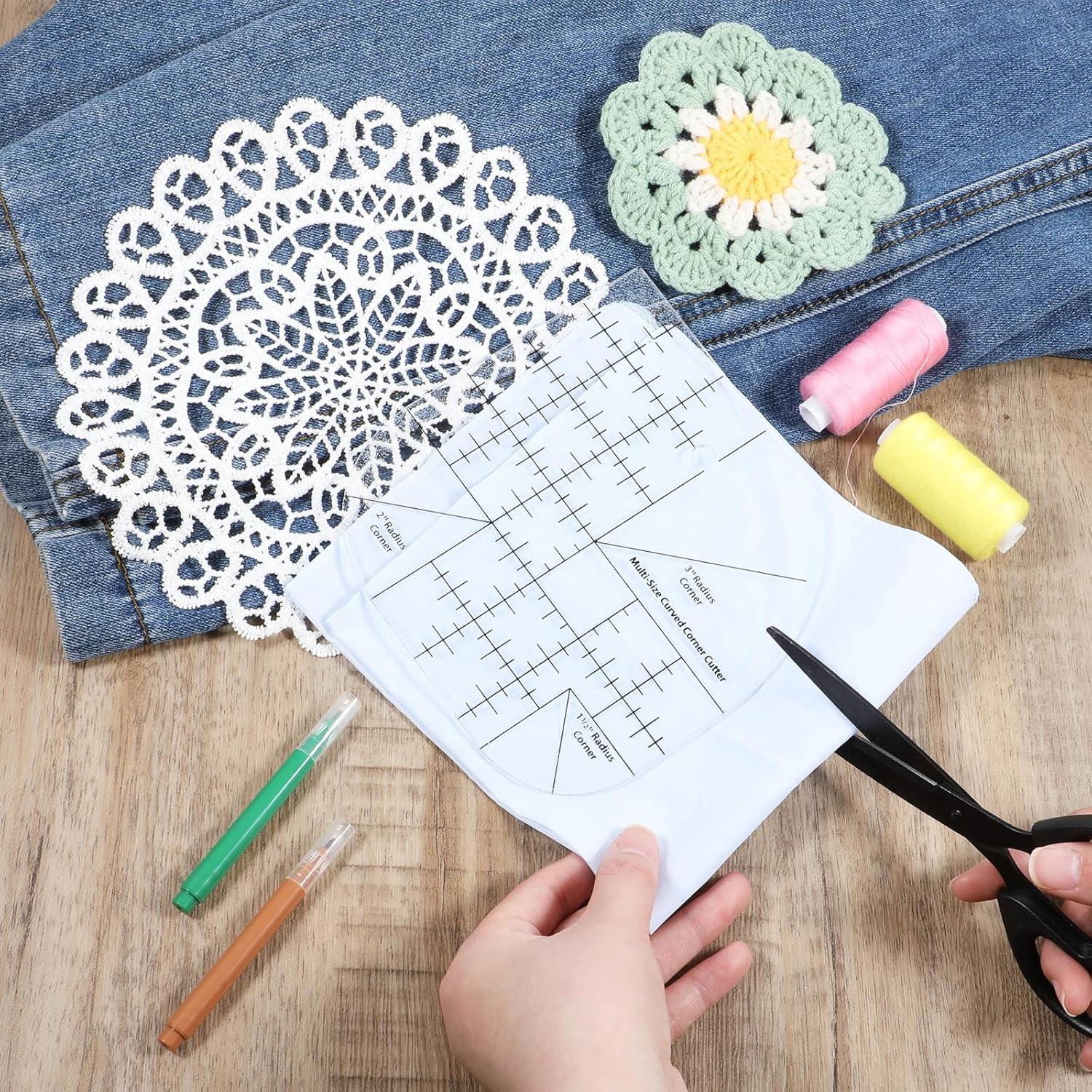 Regla de Corte Curva de Acrílico BOHUIZ 16cm para Costura