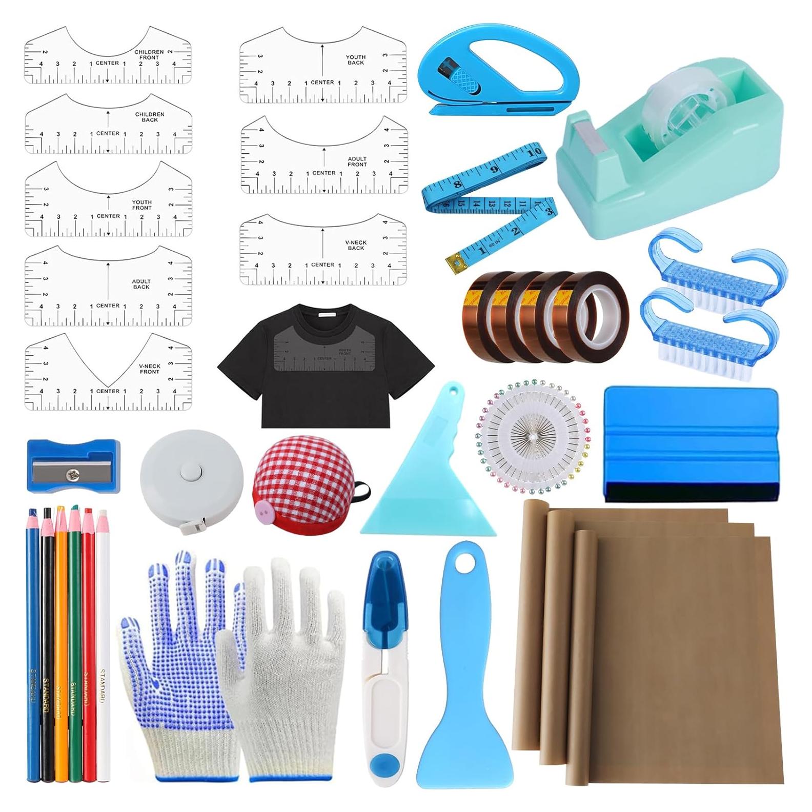 Kit de Herramientas para Sublimación XEUZK 8 Piezas Azul