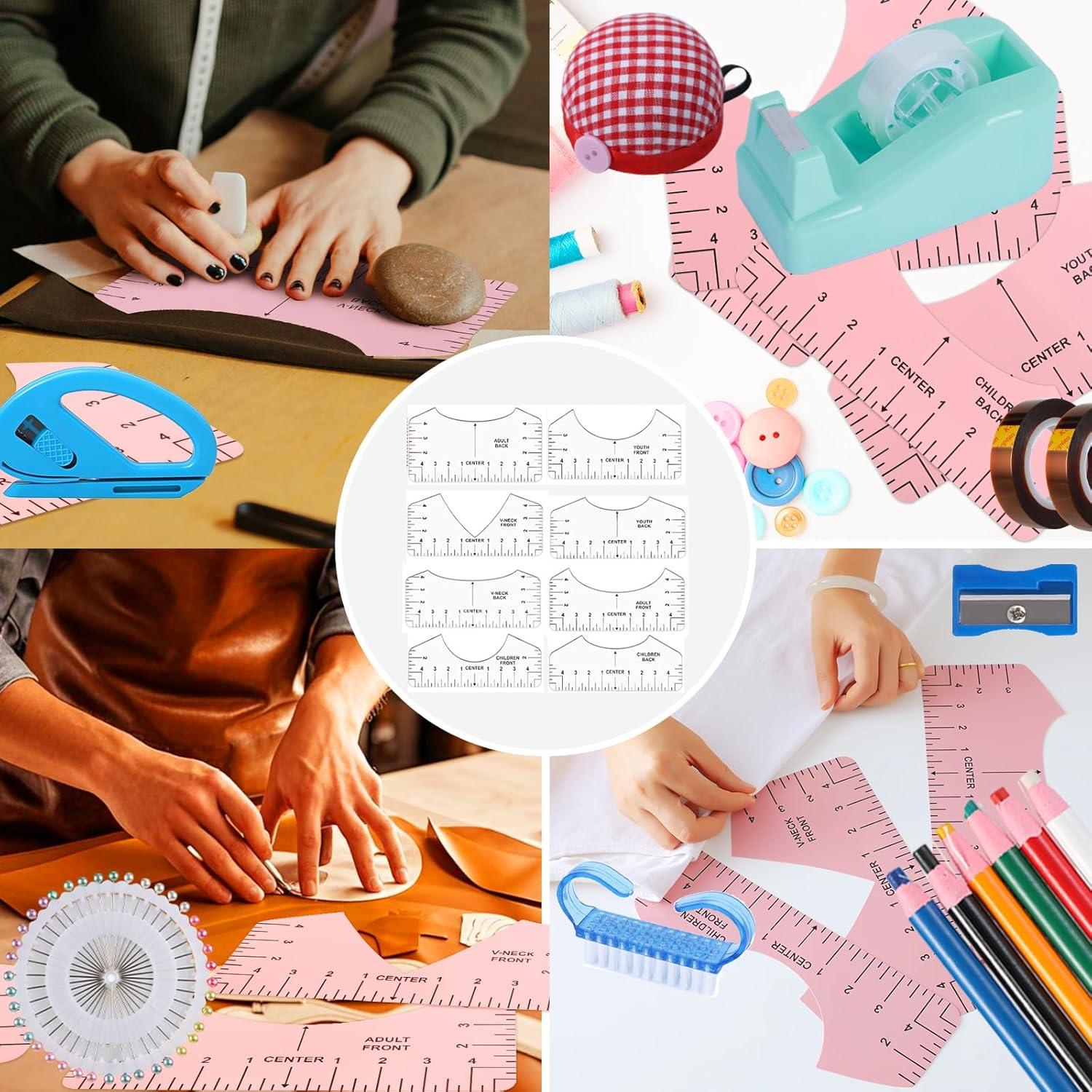 Kit de Herramientas para Sublimación XEUZK 8 Piezas Azul