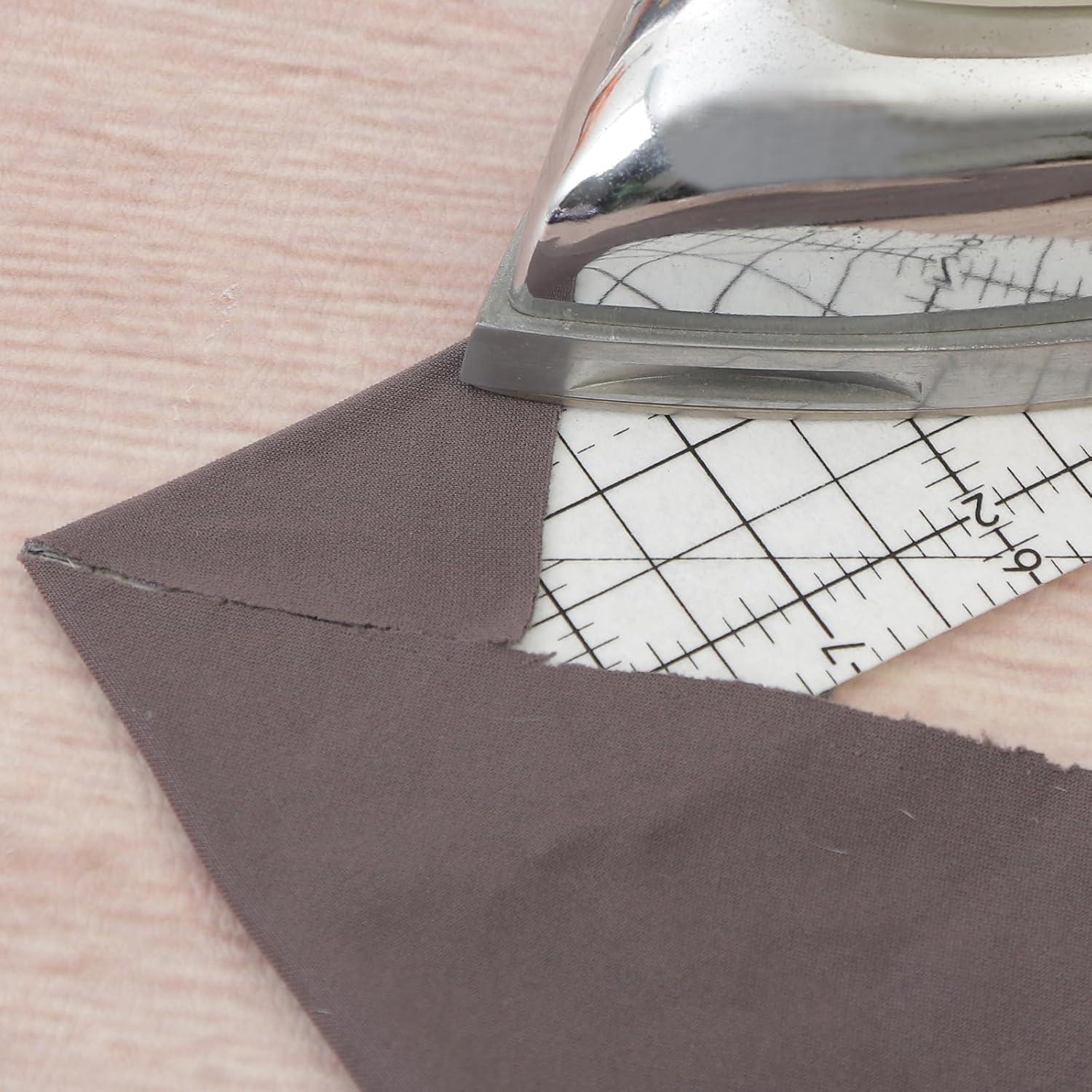 Regla de Coser YLaziion 25.4x6.35 cm Resistente al Calor 280°C