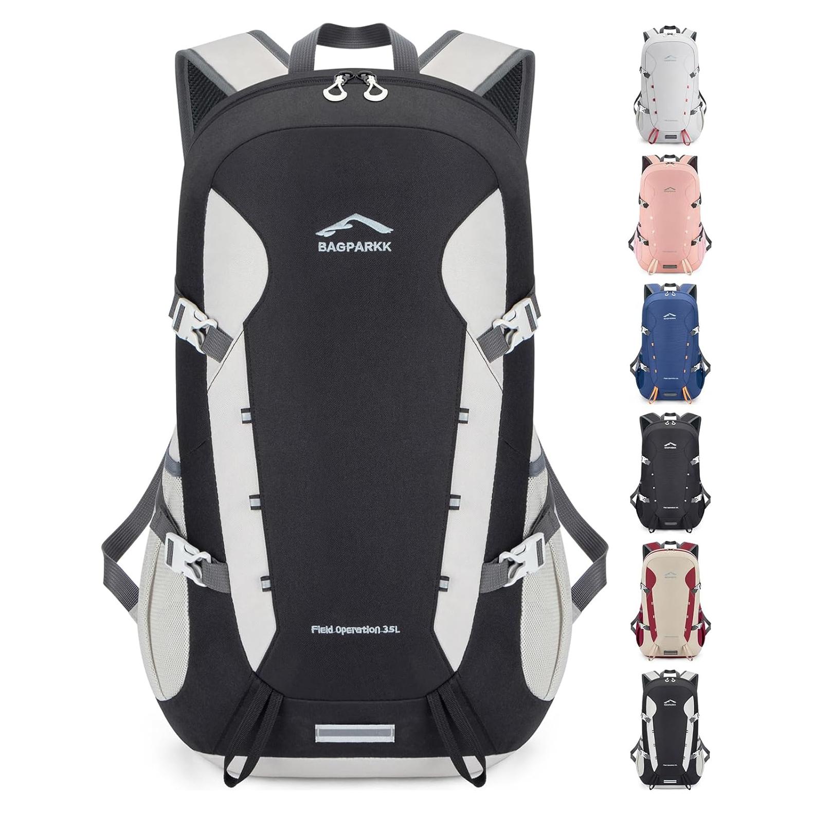 Mochila de Senderismo BAGPARKK 35L Plegable Resistente al Agua