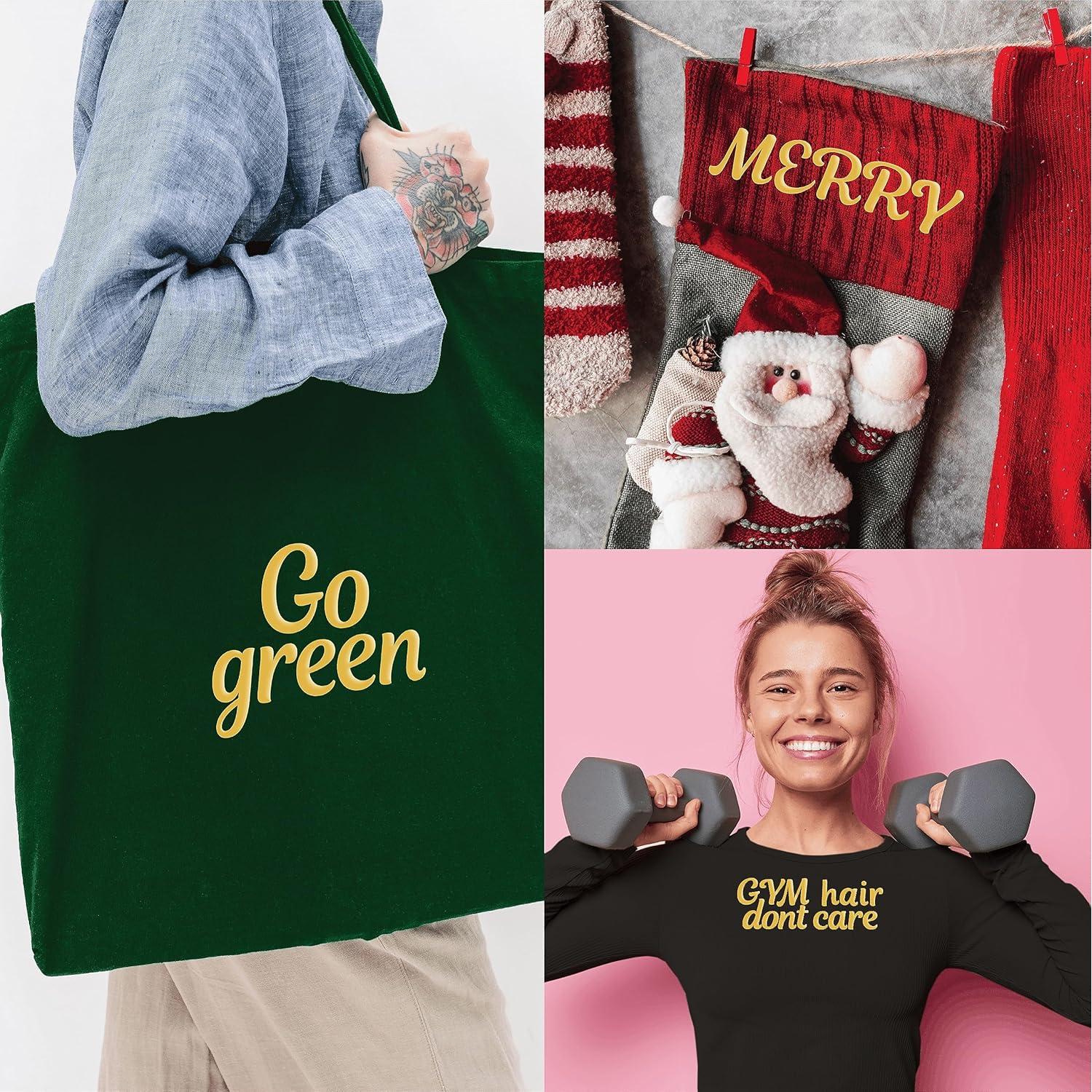 Letras de Planchar Oro Amarillo Laughing Lizards 208 Piezas