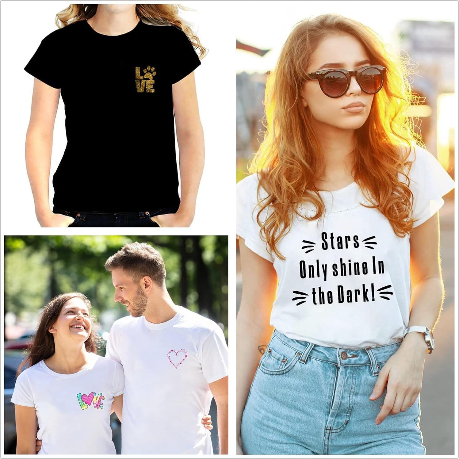 184 Piezas Letras Transferencia de Calor Yiootop DIY Colorido