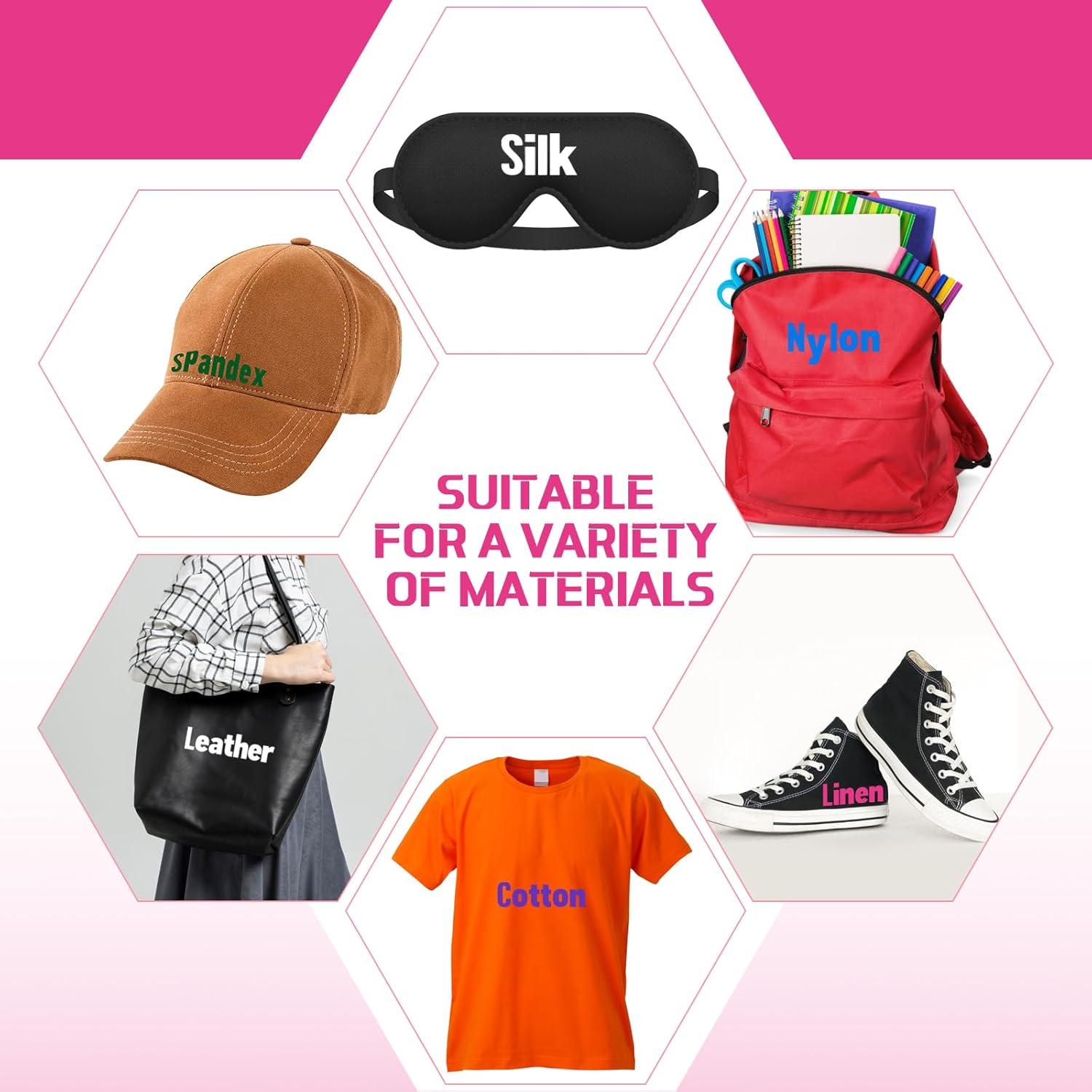 Letras Termoadhesivas Lyrow 32 Hojas 1-2 Pulgadas Multicolor