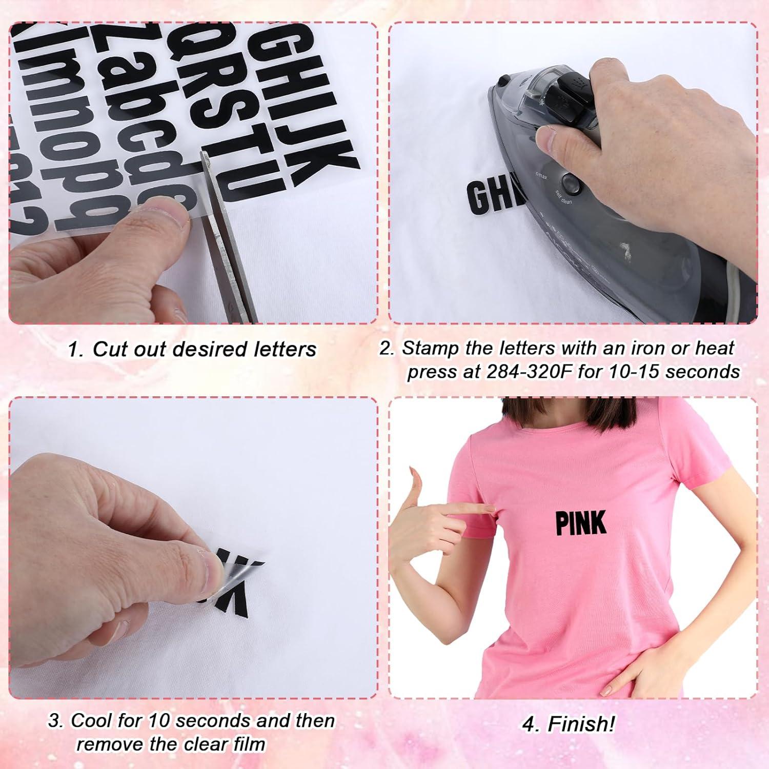 12 Hojas Letras y Números de Transferencia Térmica DIVINA VITAE