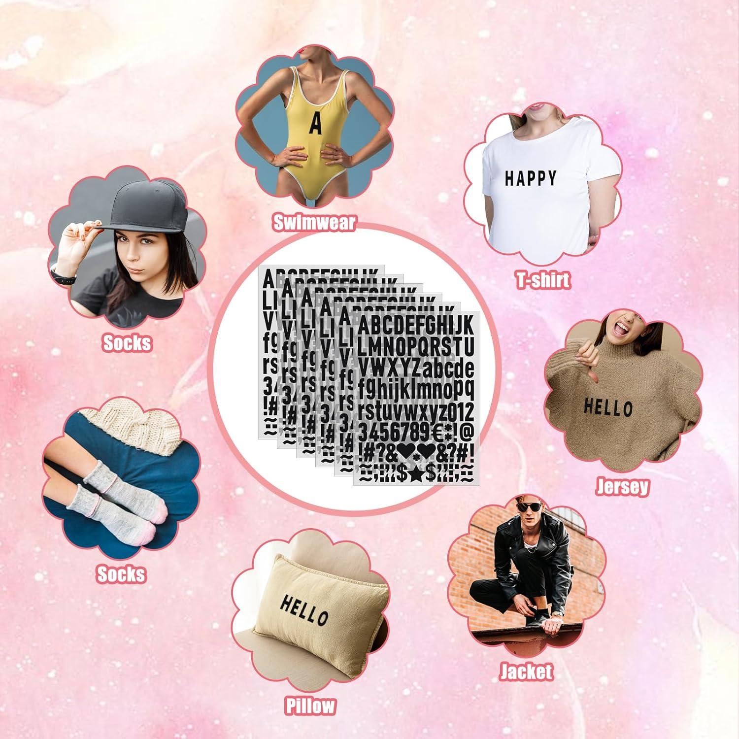 12 Hojas Letras y Números de Transferencia Térmica DIVINA VITAE