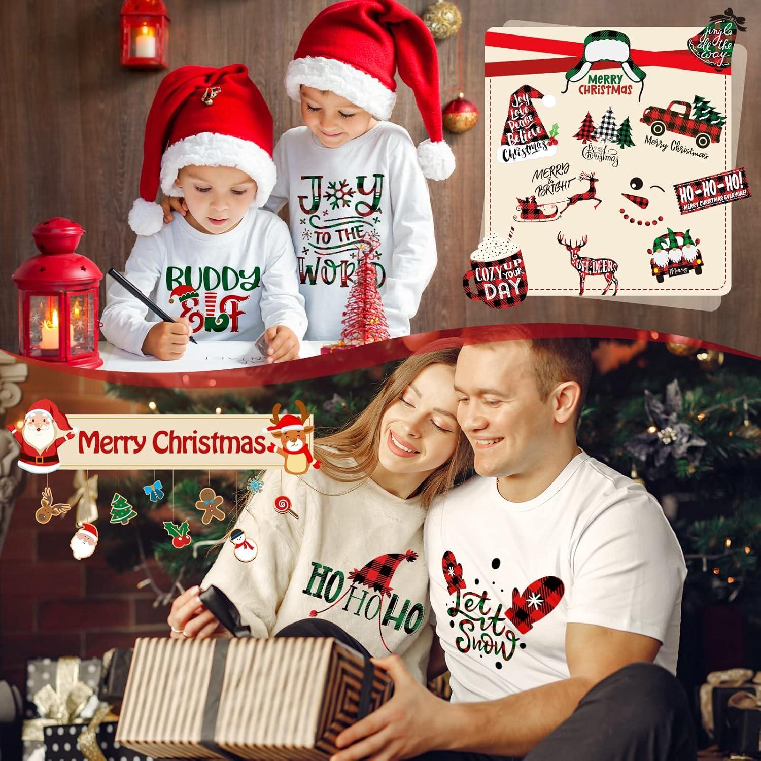 Vinilo de Transferencia Térmica Navidad Epakh 16 Piezas 29.5x22.9cm