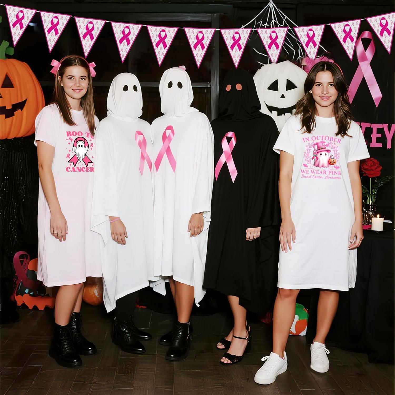 Calcomanías de Calor Halloween Rosa 12 Pcs Ulmisfee