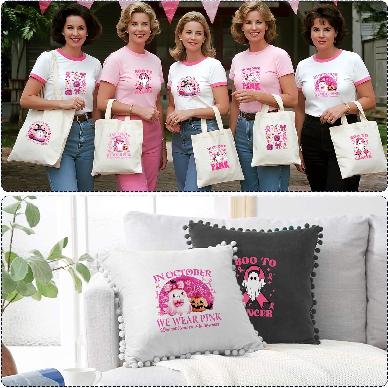 Calcomanías de Calor Halloween Rosa 12 Pcs Ulmisfee