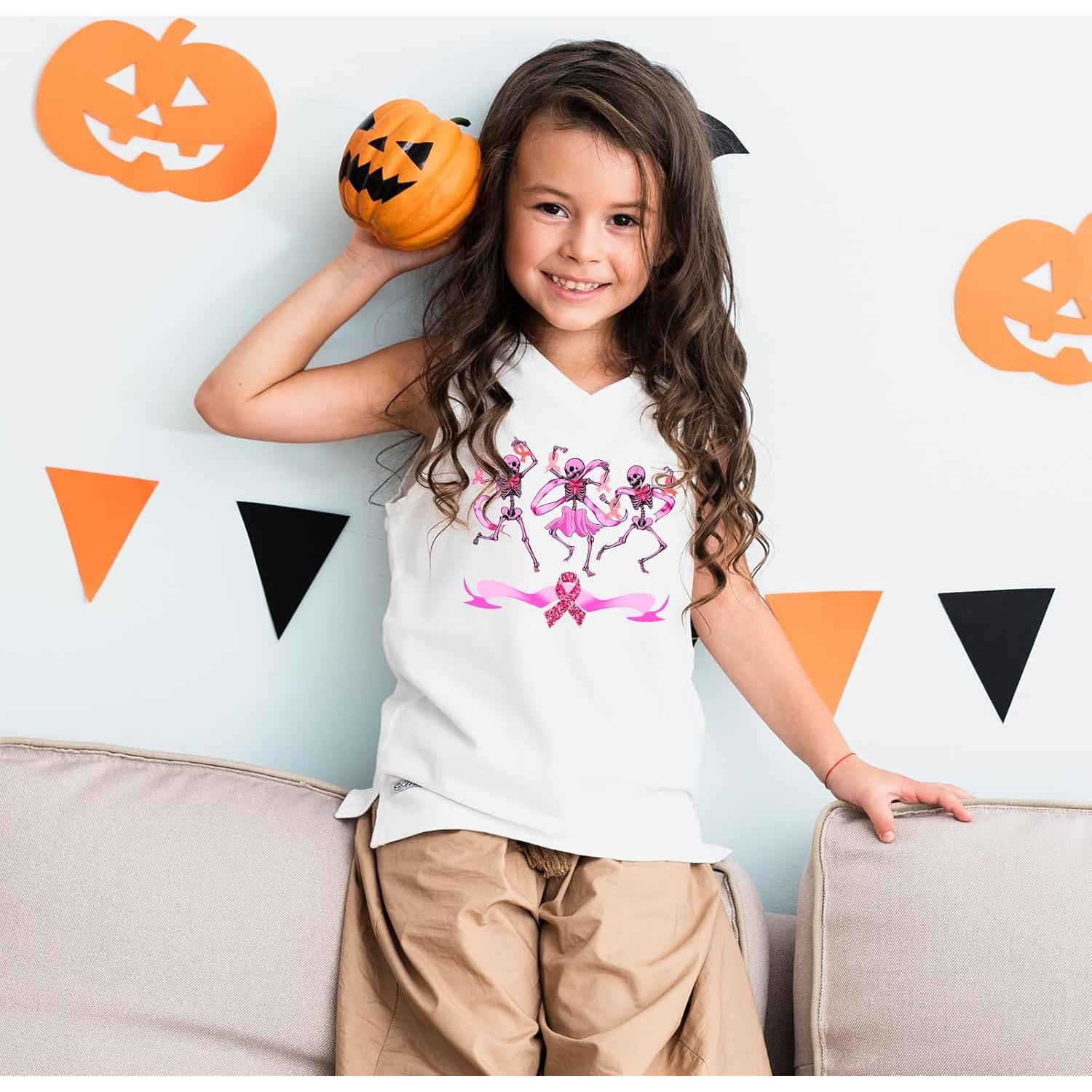 Calcomanías de Transferencia de Calor ANTING - 12 Piezas Rosa Halloween