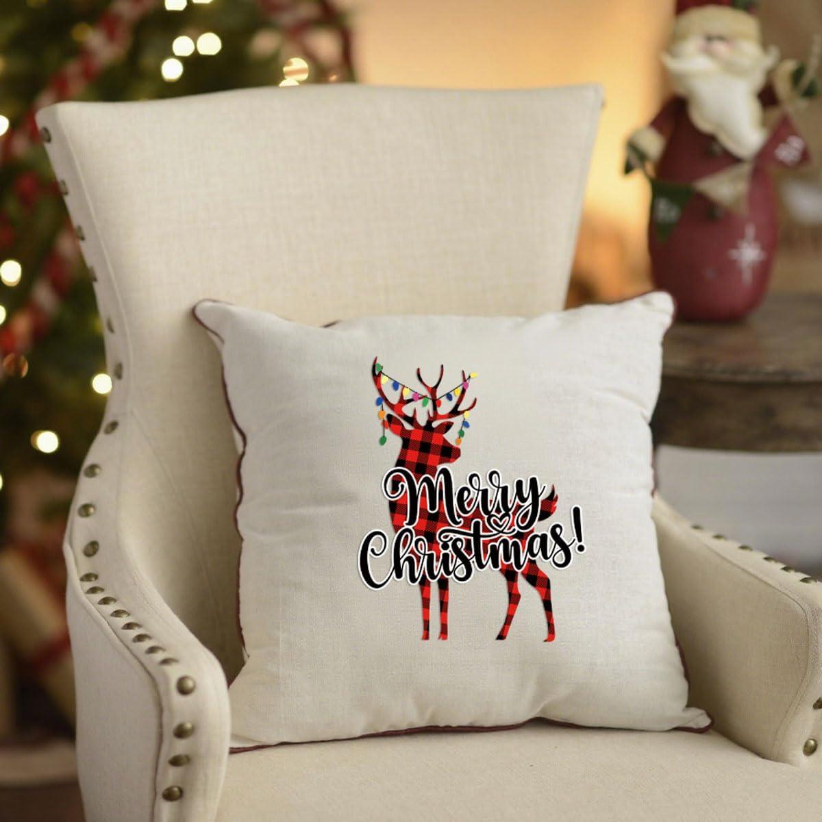 Calcomanías de Transferencia de Calor de Navidad YNITSED - 6 Hojas