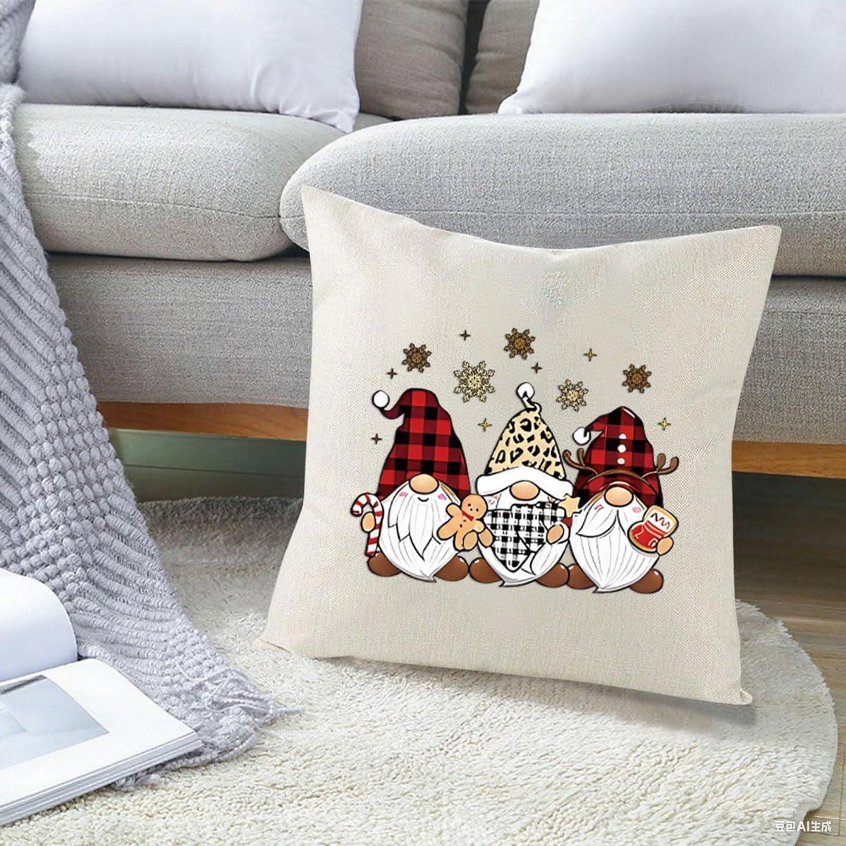 Calcomanías de Transferencia de Calor de Navidad YNITSED - 6 Hojas