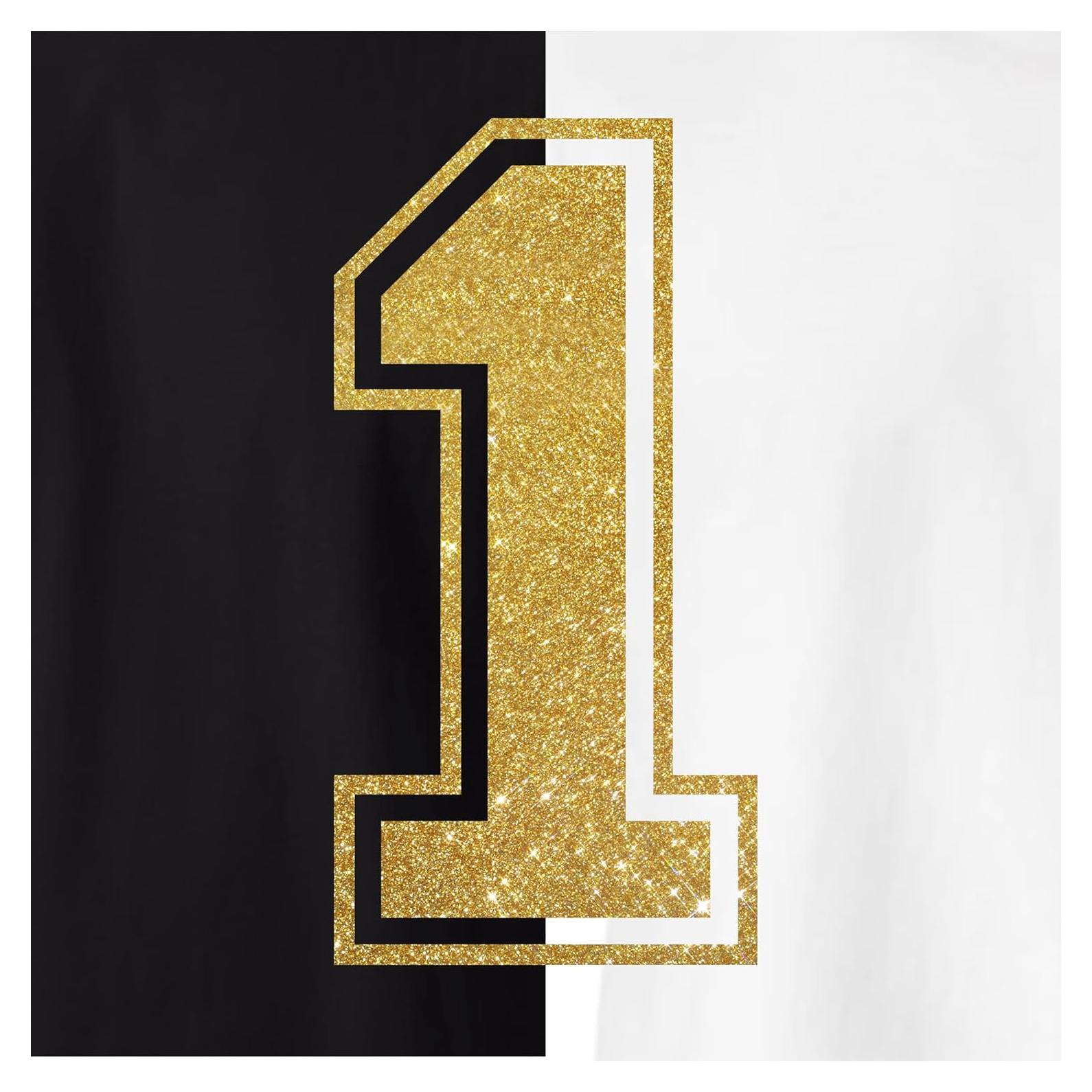 Número de Brillo para Planchar TeeWin Oro Viejo 8 cm