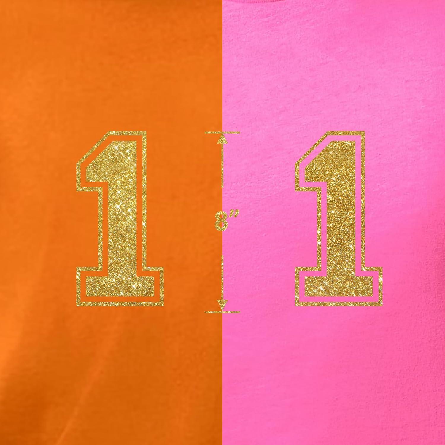 Número de Brillo para Planchar TeeWin Oro Viejo 8 cm