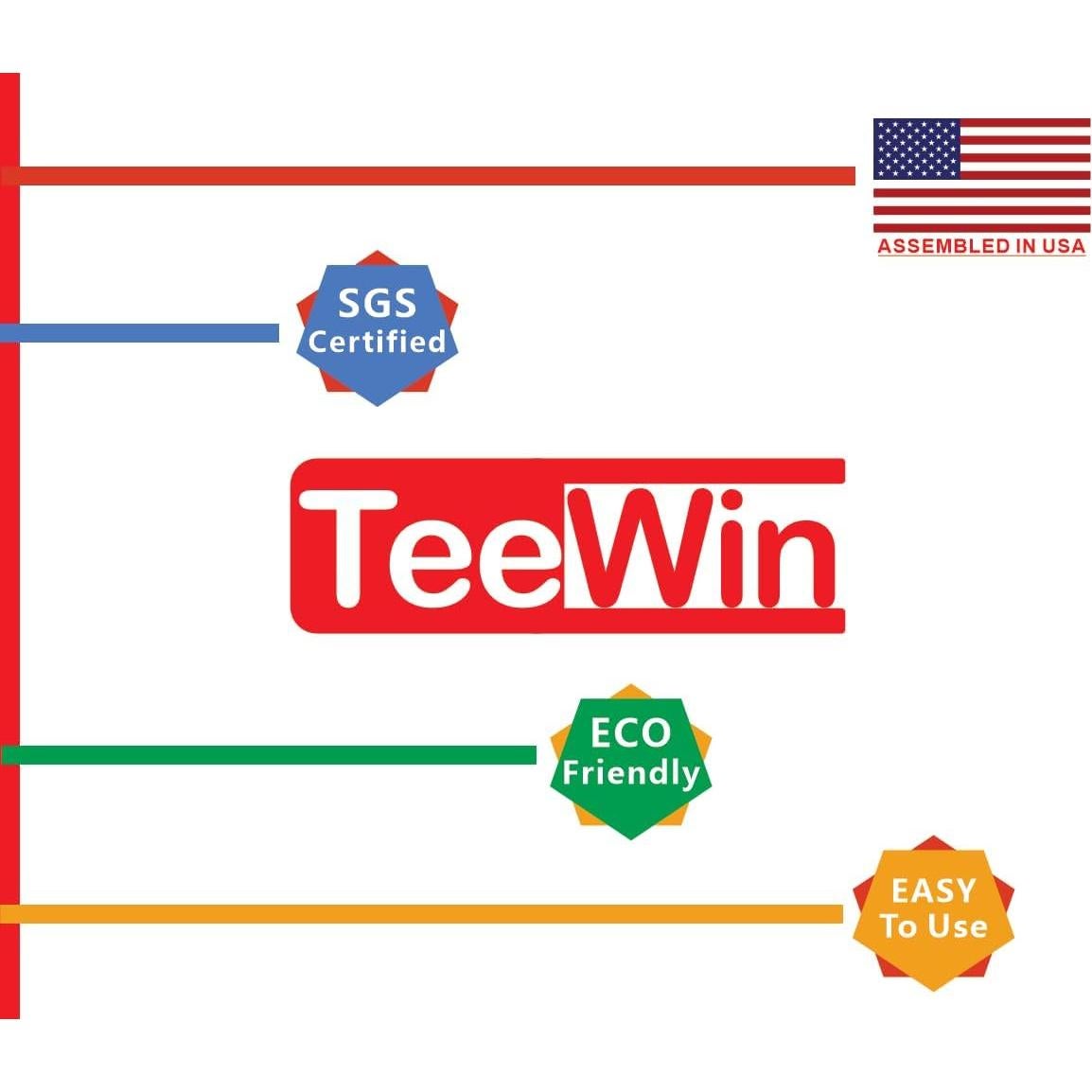 Número de Brillo para Planchar TeeWin Oro Viejo 8 cm