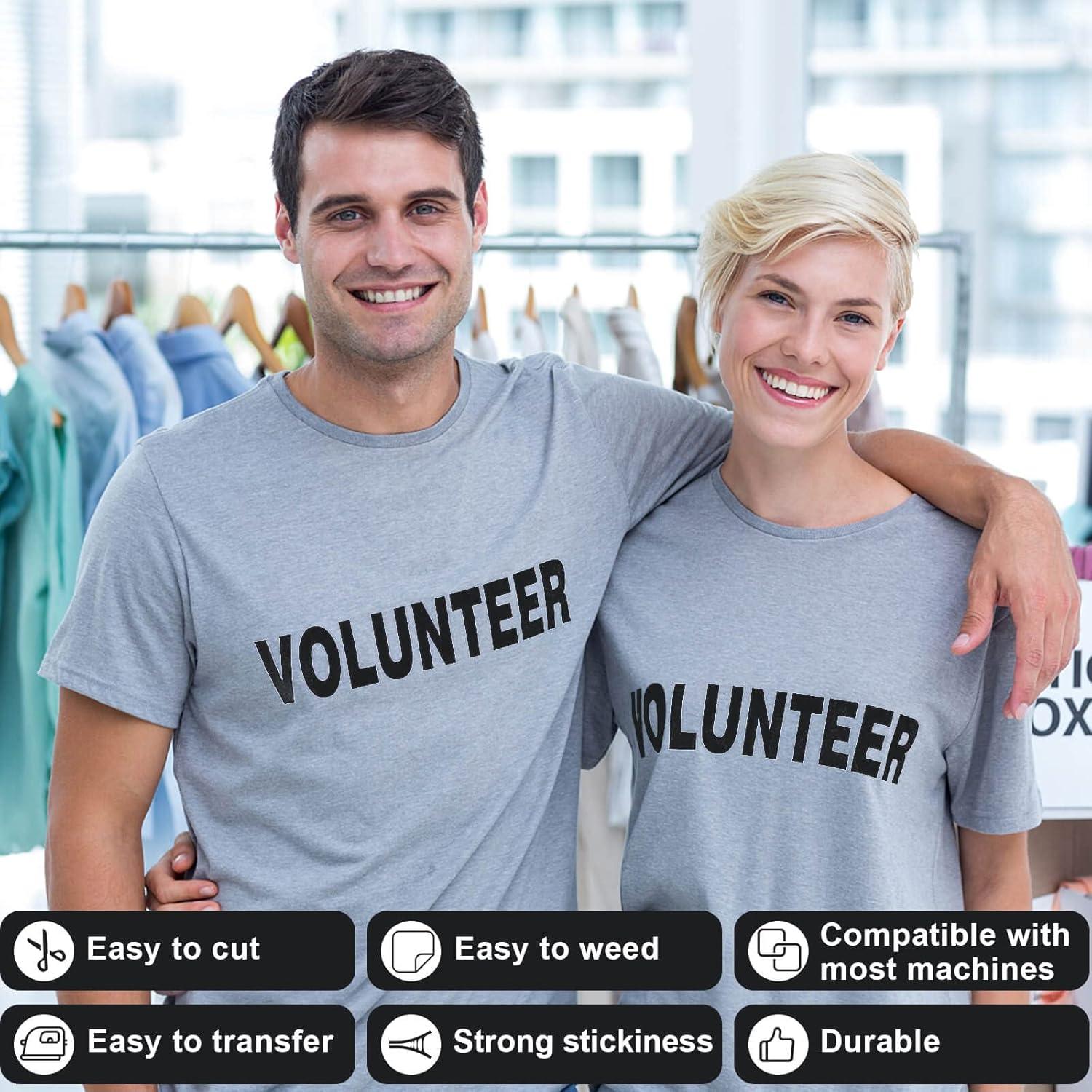 Rollo de Vinilo de Transferencia de Calor Flasoo 12x7.3m Negro