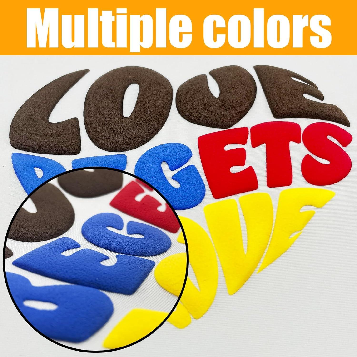 Vinilo Puff de Transferencia de Calor MerryMade 30.48x152.4 cm Rosa