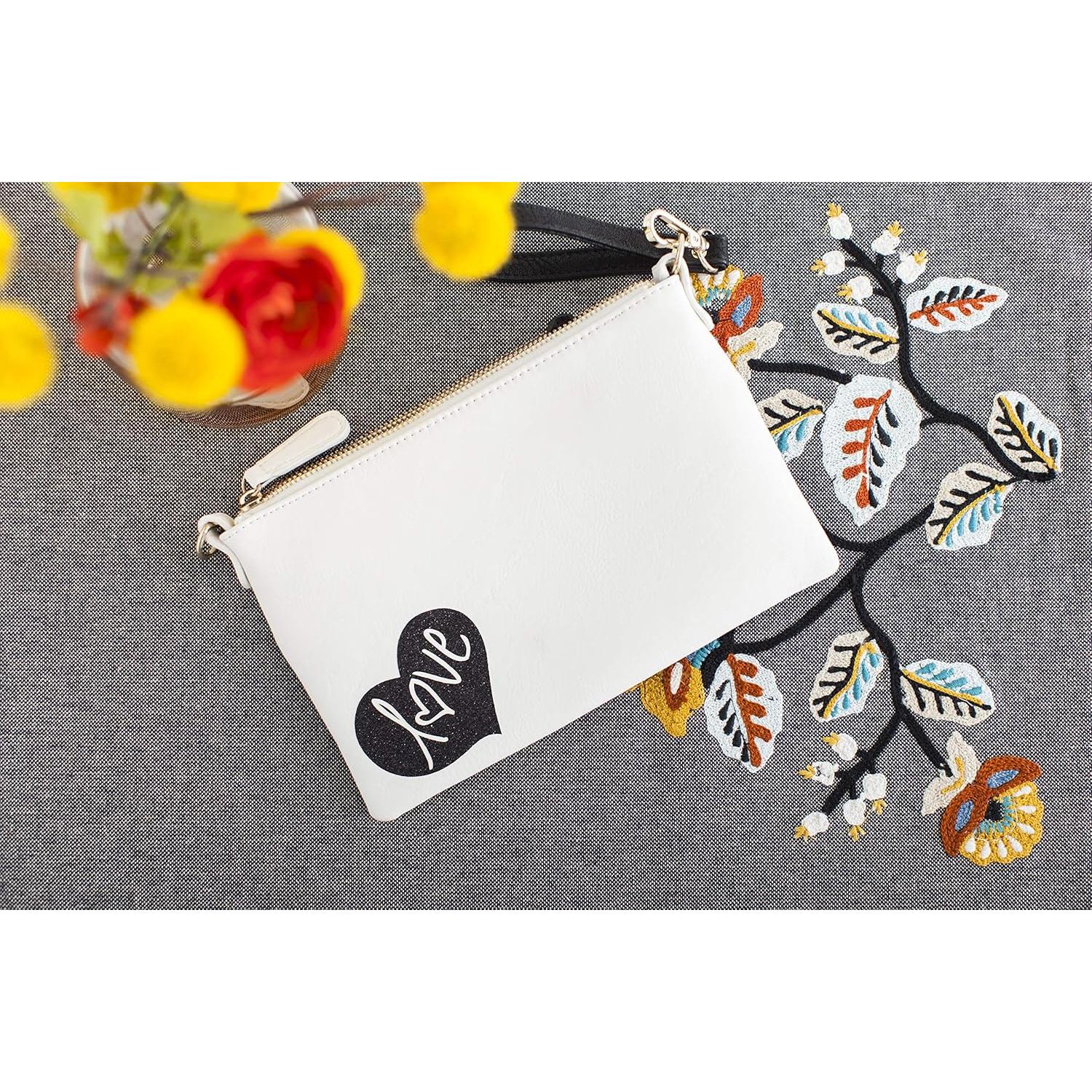 Vinilo de Transferencia de Calor Cricut Glitter Berenjena 30x122 cm