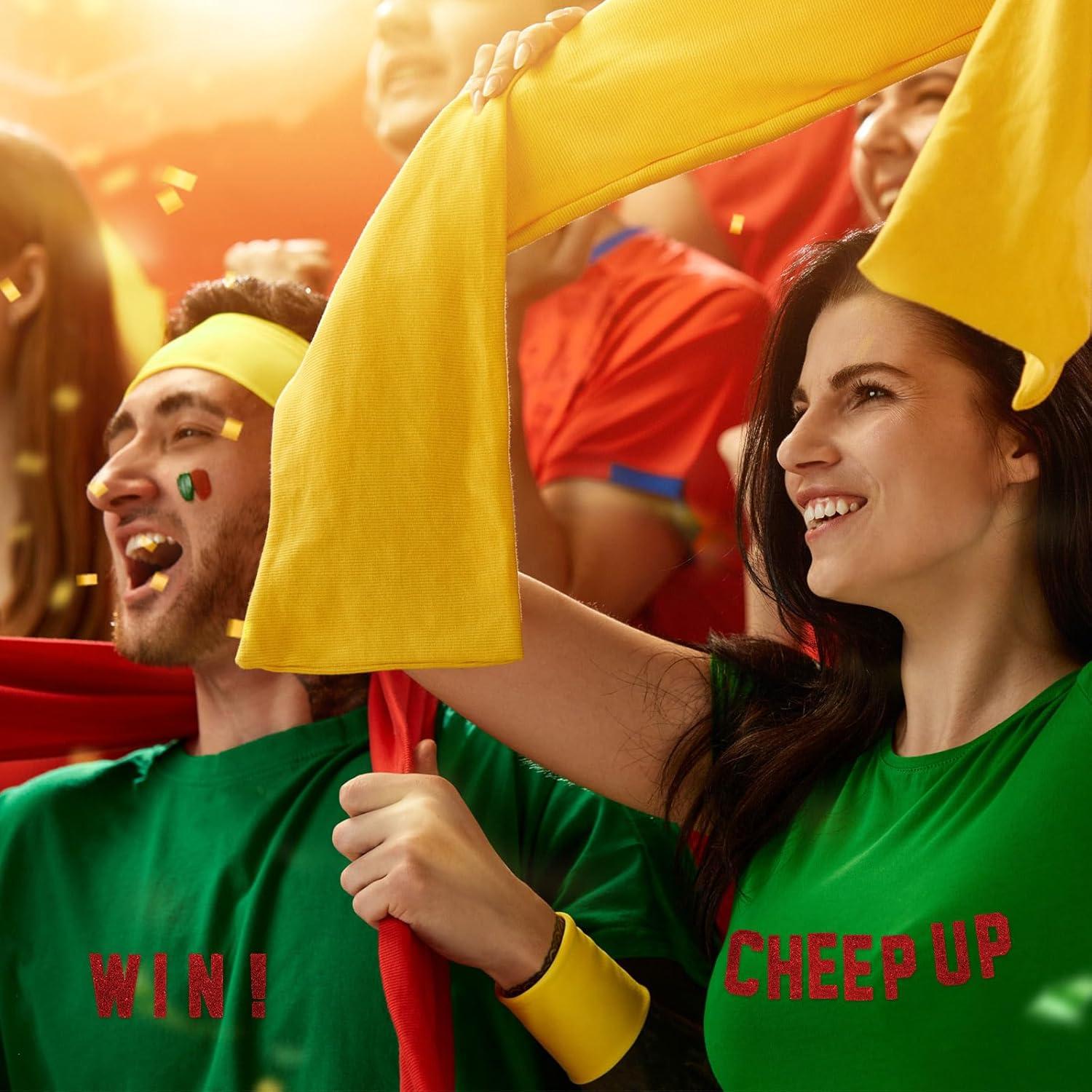 Letras de Flock A-Z Outus 279 Piezas 3.8 cm Rojo Brillante