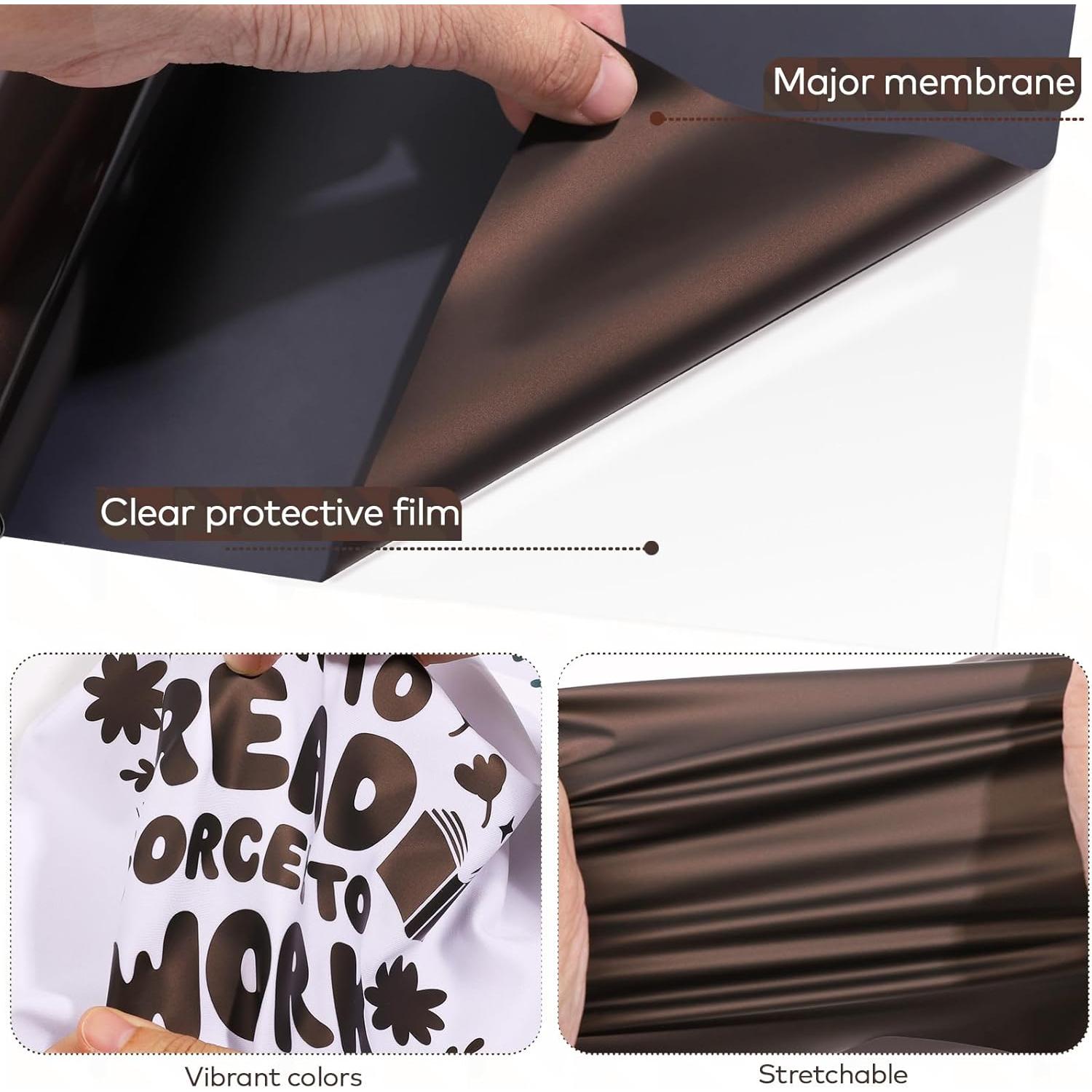 Vinilo de Transferencia de Calor WRAPXPERT 30.48x152.4cm Marrón