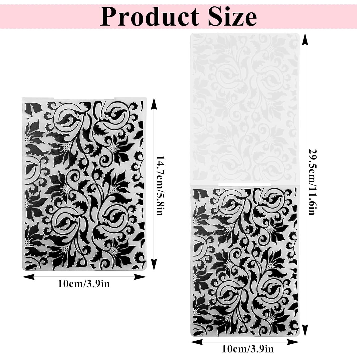 Set de 20 Carpetas de Relieve Molain para Tarjetas 14.7x9.9 cm