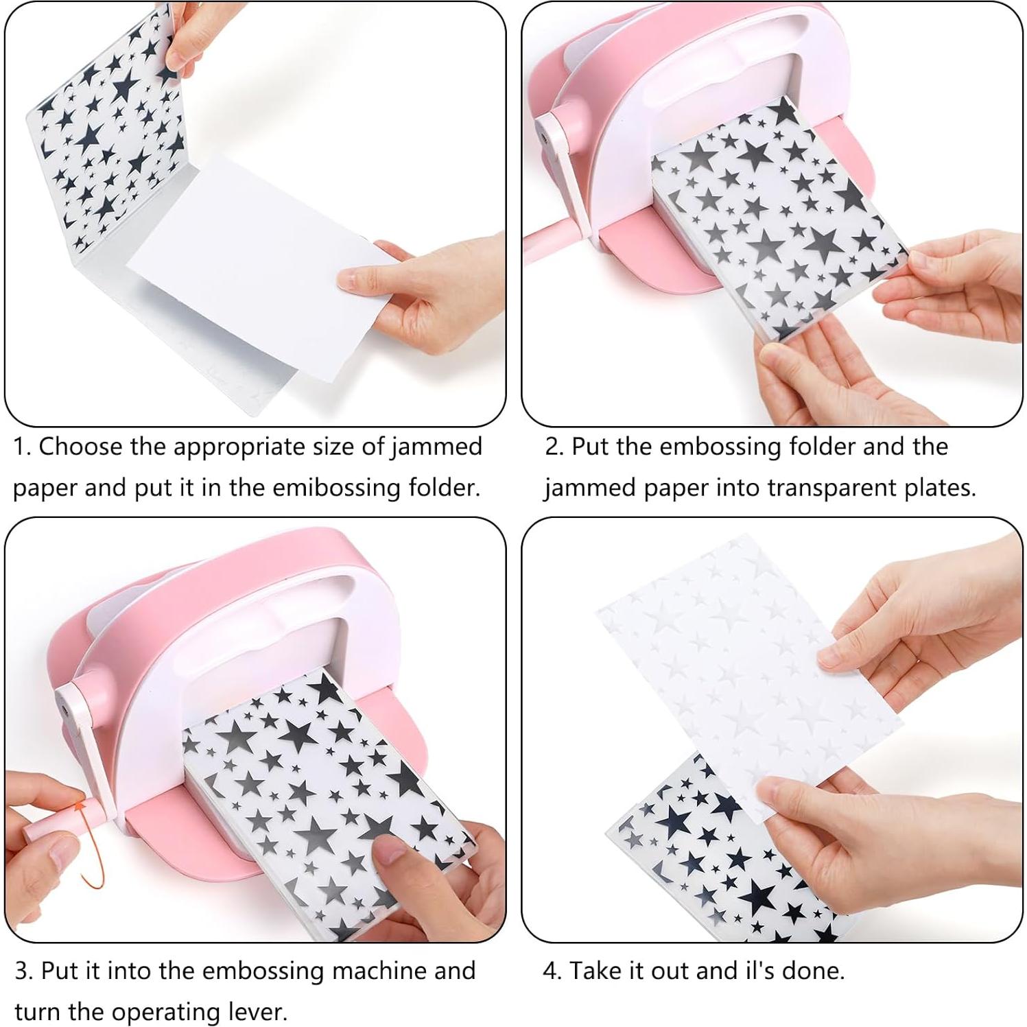 Carpetas de Relieve Hedume 16 Piezas para Manualidades