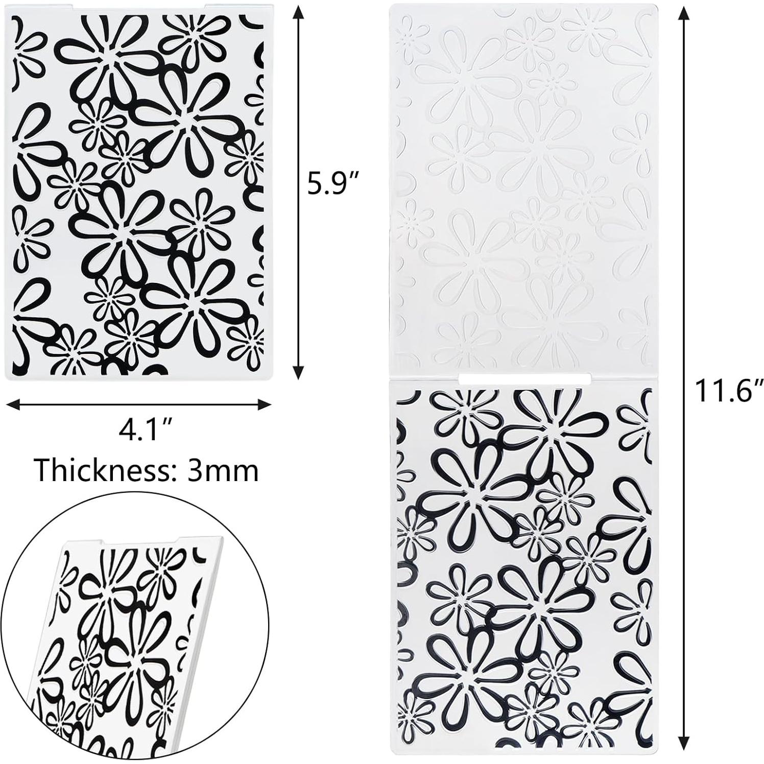 Carpetas de Relieve Hedume 16 Piezas para Manualidades