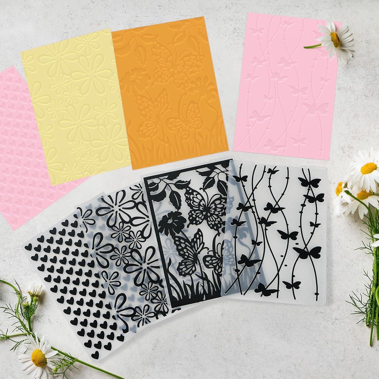 Carpetas de Relieve Hedume 16 Piezas para Manualidades