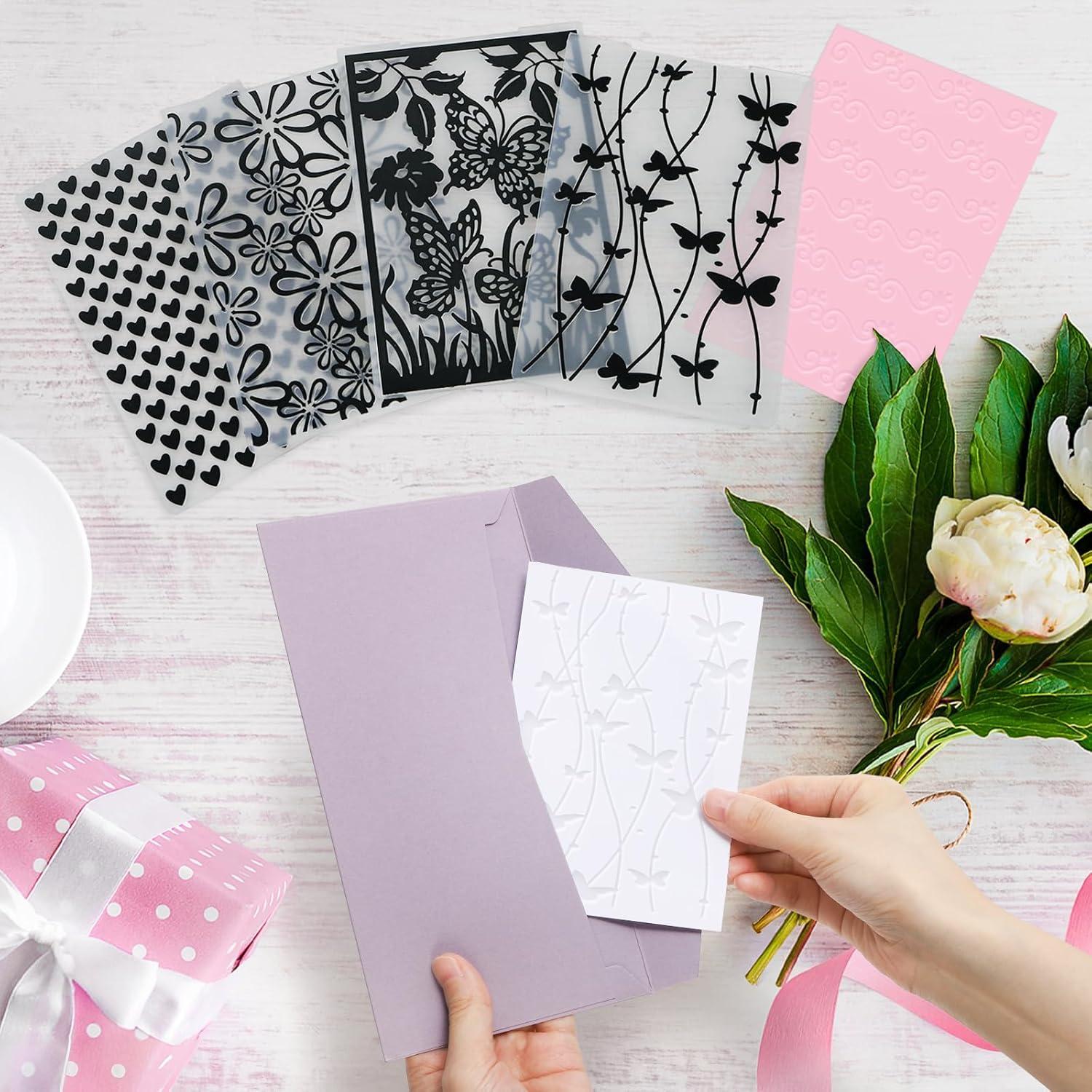 Carpetas de Relieve Hedume 16 Piezas para Manualidades