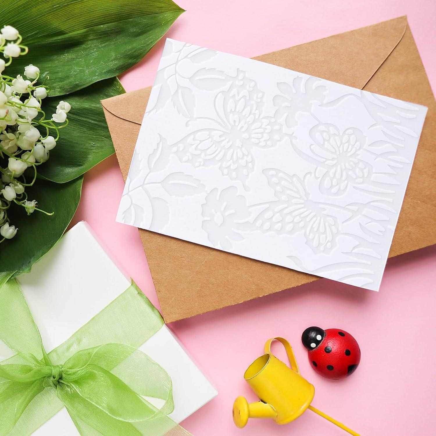 Carpetas de Relieve Hedume 16 Piezas para Manualidades