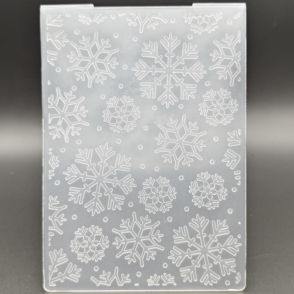 Carpeta de Embossing A6 Guanyu Copos de Nieve 10.5x14.8 cm