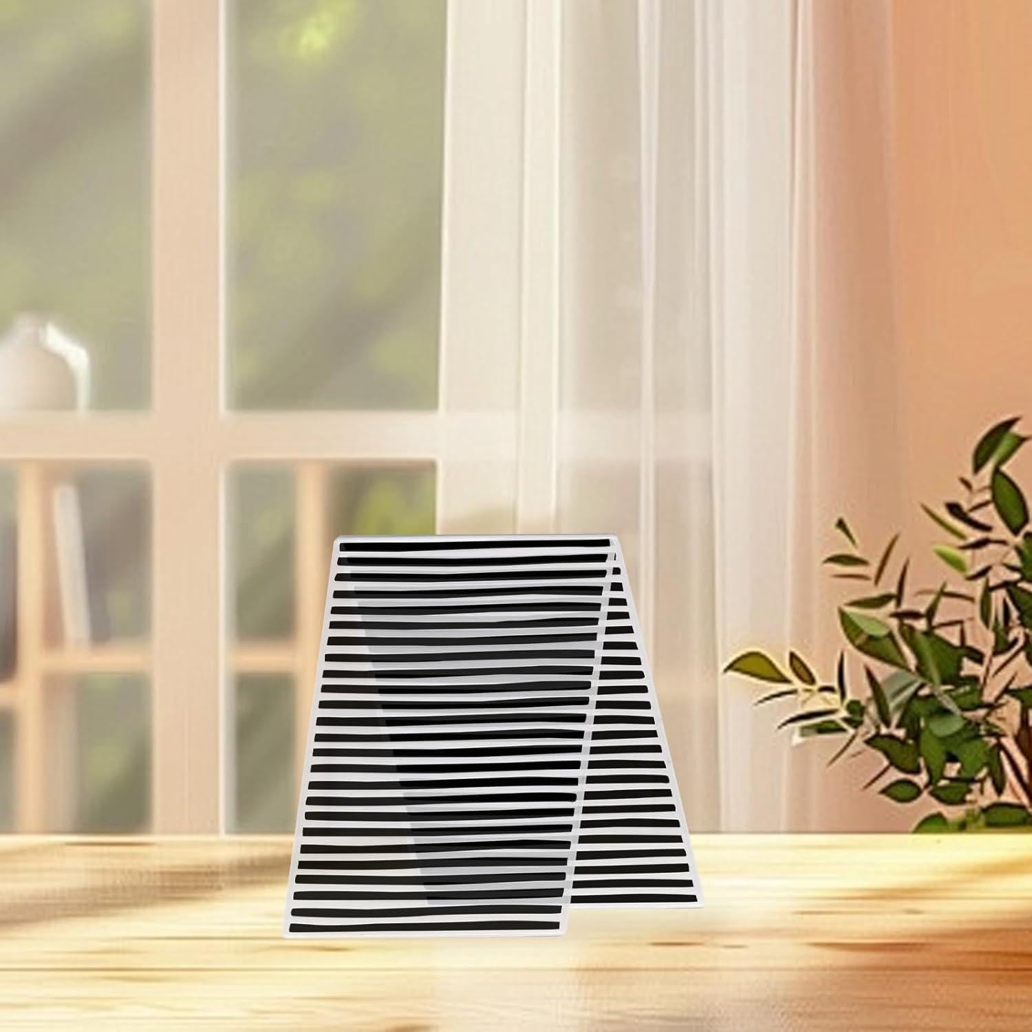 Carpeta de Embossing Plástico LANGFON 7x10 cm Rayas Horizontales