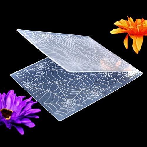 Plantilla de Embossing Kwan Crafts Telaraña Halloween 12x15cm
