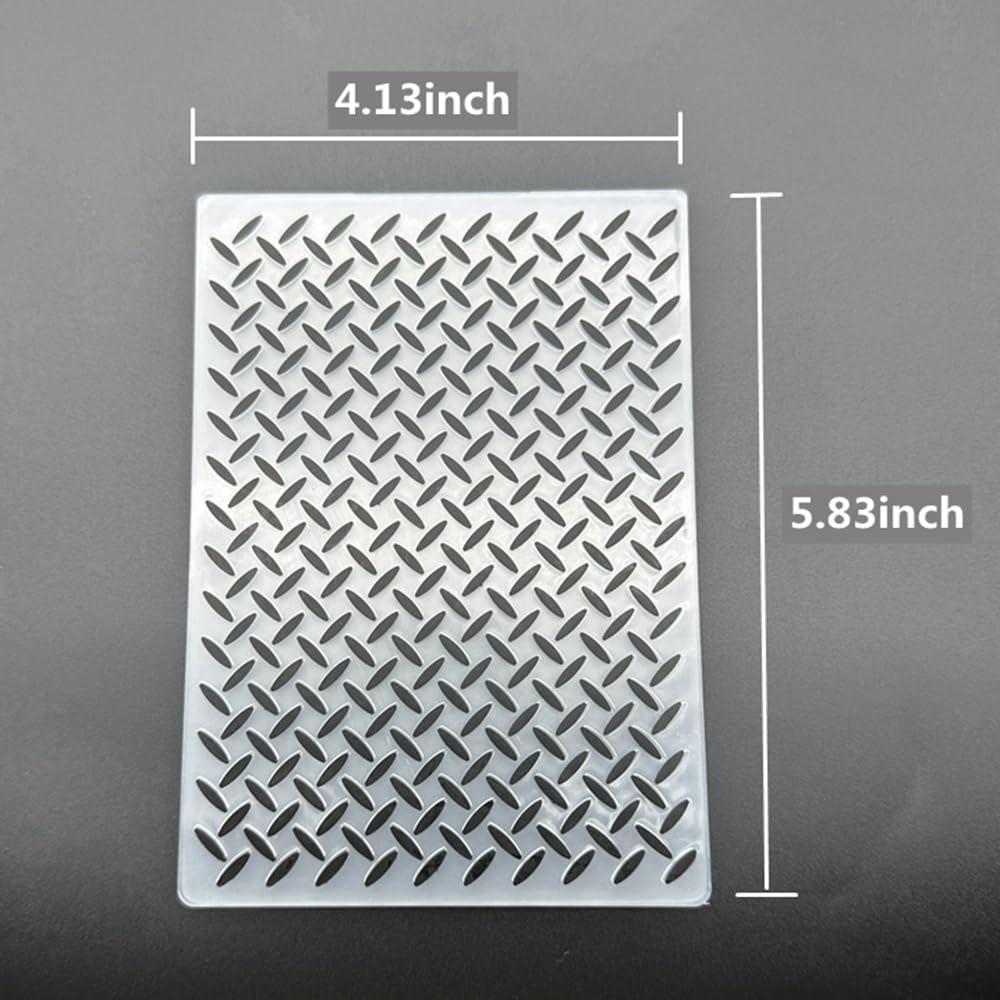 Plantilla de Embosado 3D Plástico A6 para Scrapbooking