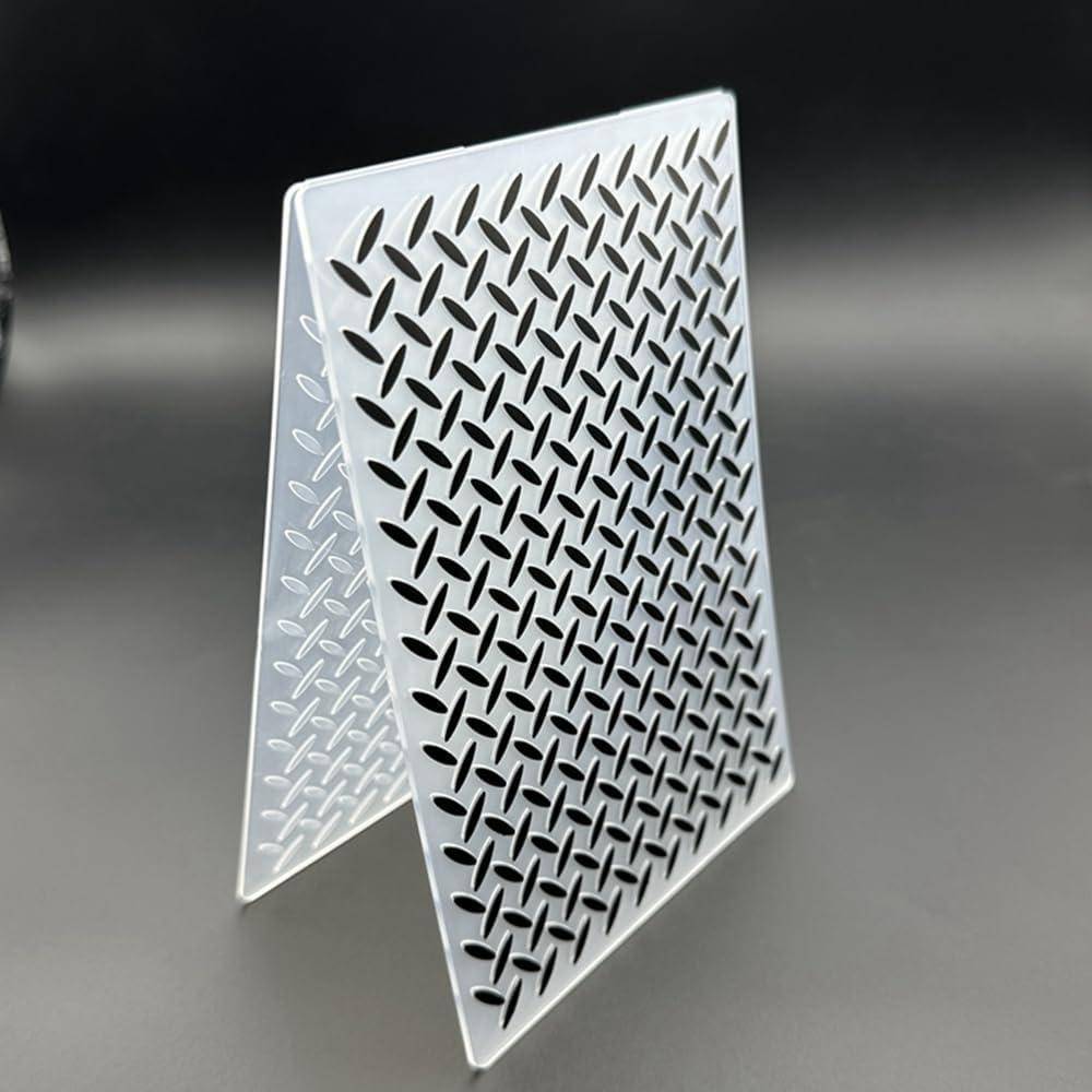 Plantilla de Embosado 3D Plástico A6 para Scrapbooking