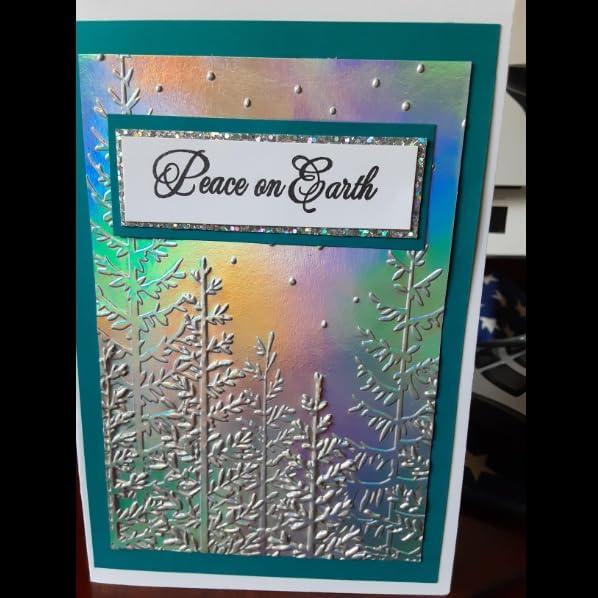 Plantilla de Embossing KWELLAM 3080401 para Scrapbooking 12.5x17.7cm