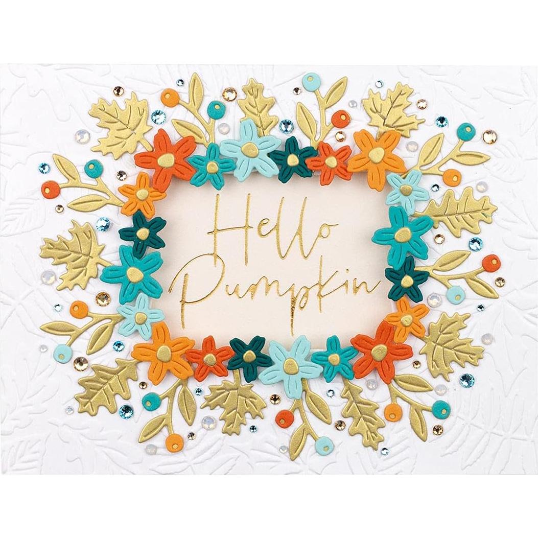 Carpeta de Embossing Spellbinders Hojas Caídas 10.8x14 cm