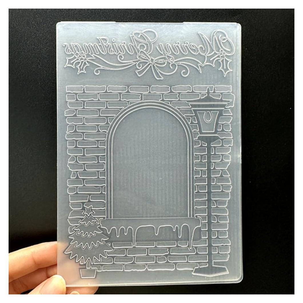 Plantilla de Embosado 3D A6 para Tarjetas y Scrapbooking