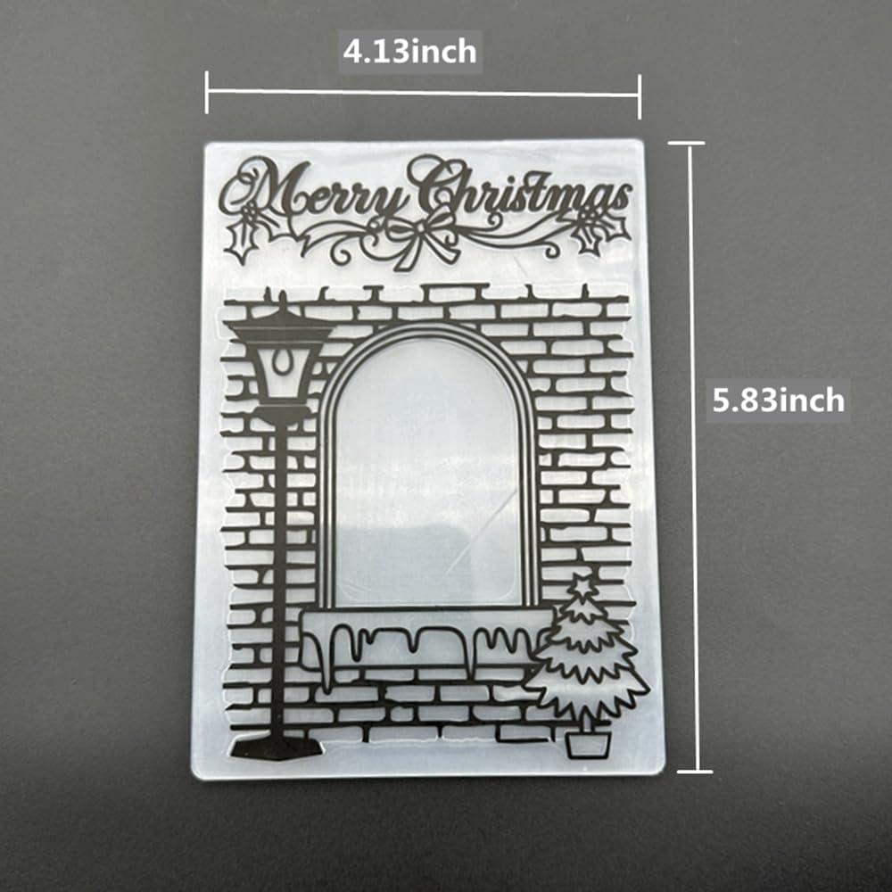 Plantilla de Embosado 3D A6 para Tarjetas y Scrapbooking