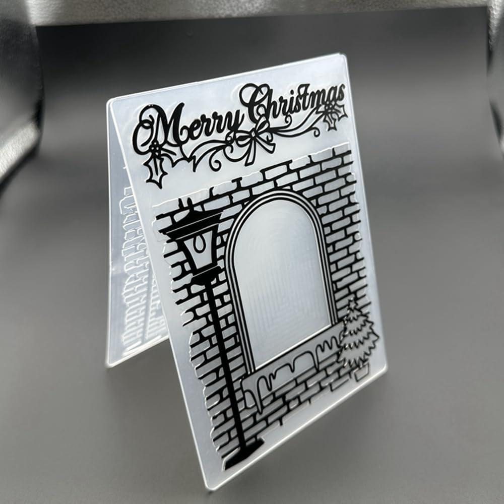 Plantilla de Embosado 3D A6 para Tarjetas y Scrapbooking